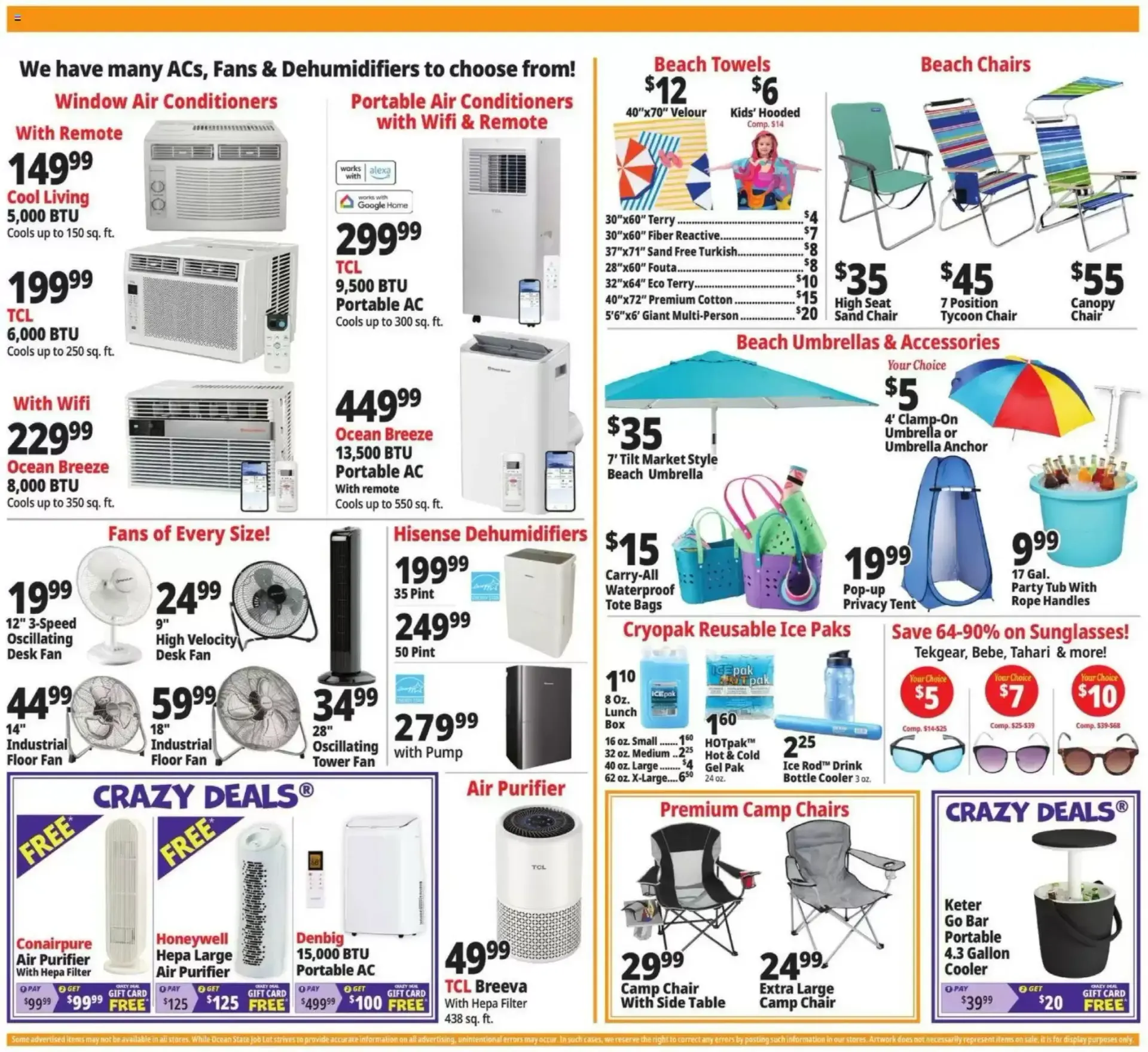 Weekly promotion Ocean State Job Lot flyer week 34 spanning from August 20 to August 26 2026 - Page 2 for Catalogue 365