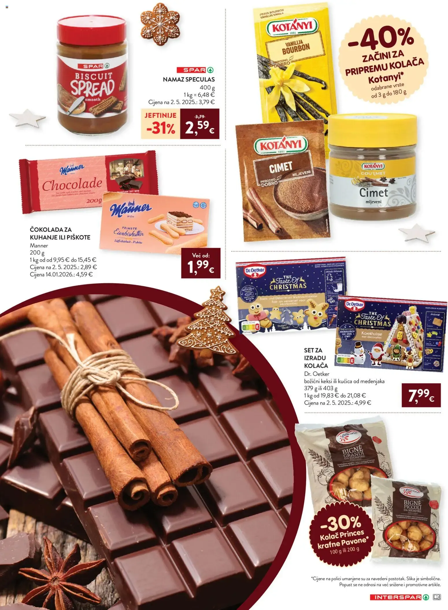Katalog Interspar Vrijeme Je Za Kolače novi od 07.10.2026 na listanje > letak digitalni od 7. listopada do 15. prosinca 2026. - Pregled Stranica 4