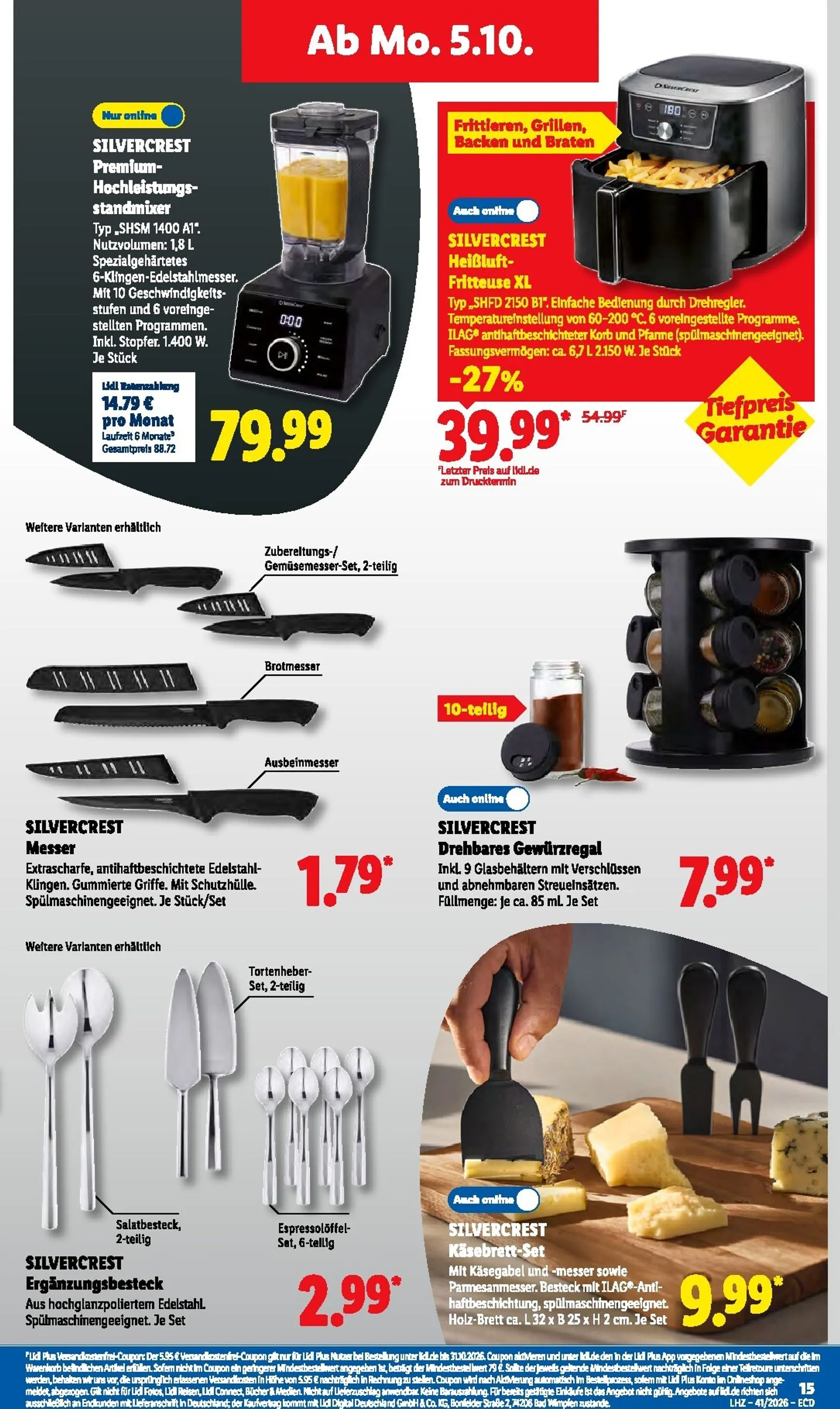 Lidl Prospekt nächste Woche – von Montag 05.10.2026 bis Samstag 10.10.2026 von 5. Oktober bis 10. Oktober 2026 - Prospekt seite 32