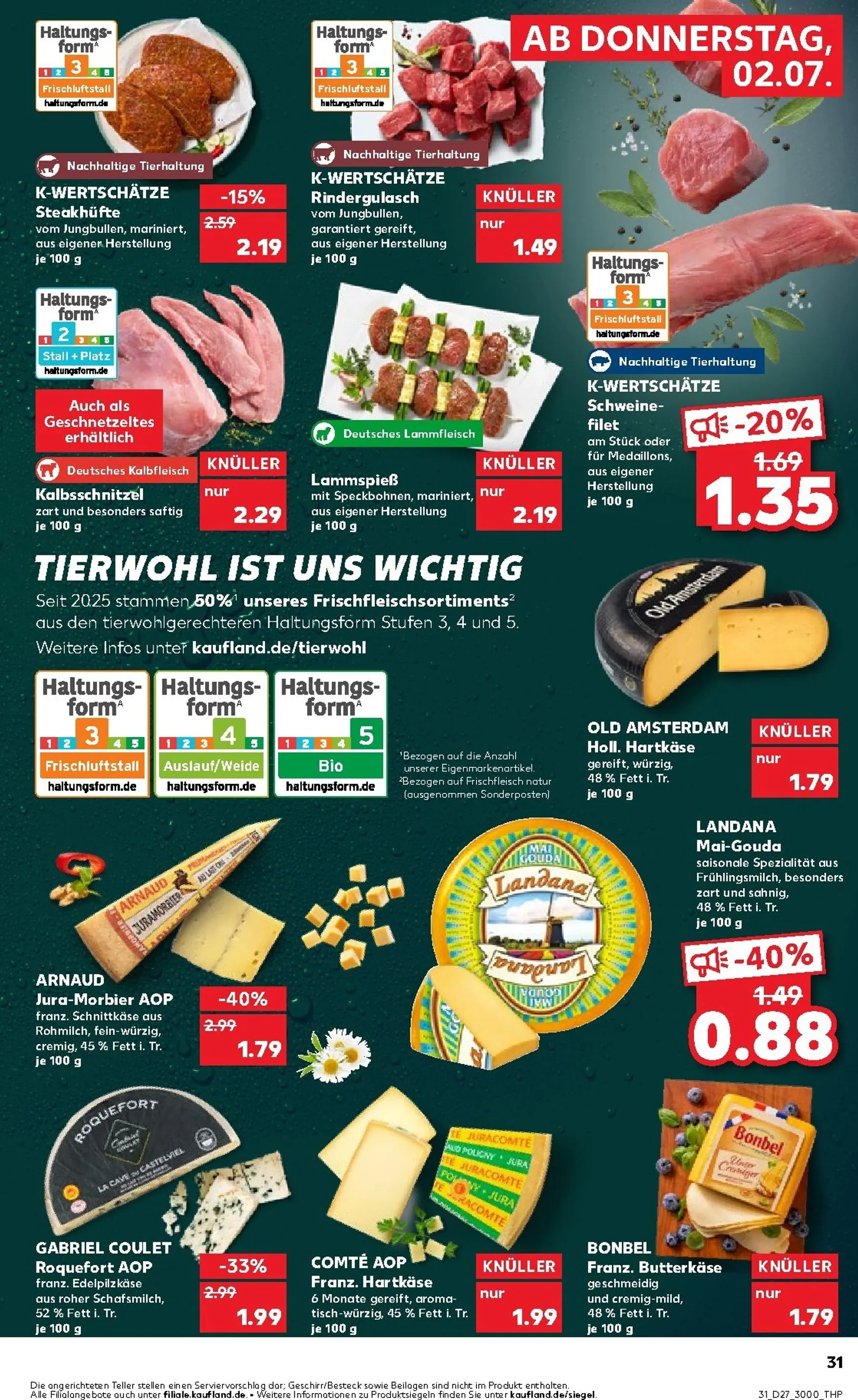 Kaufland Prospekt nächste Woche – von Donnerstag 02.07.2026 bis Mittwoch 08.07.2026 von 2. Juli bis 8. Juli 2026 - Prospekt seite 32