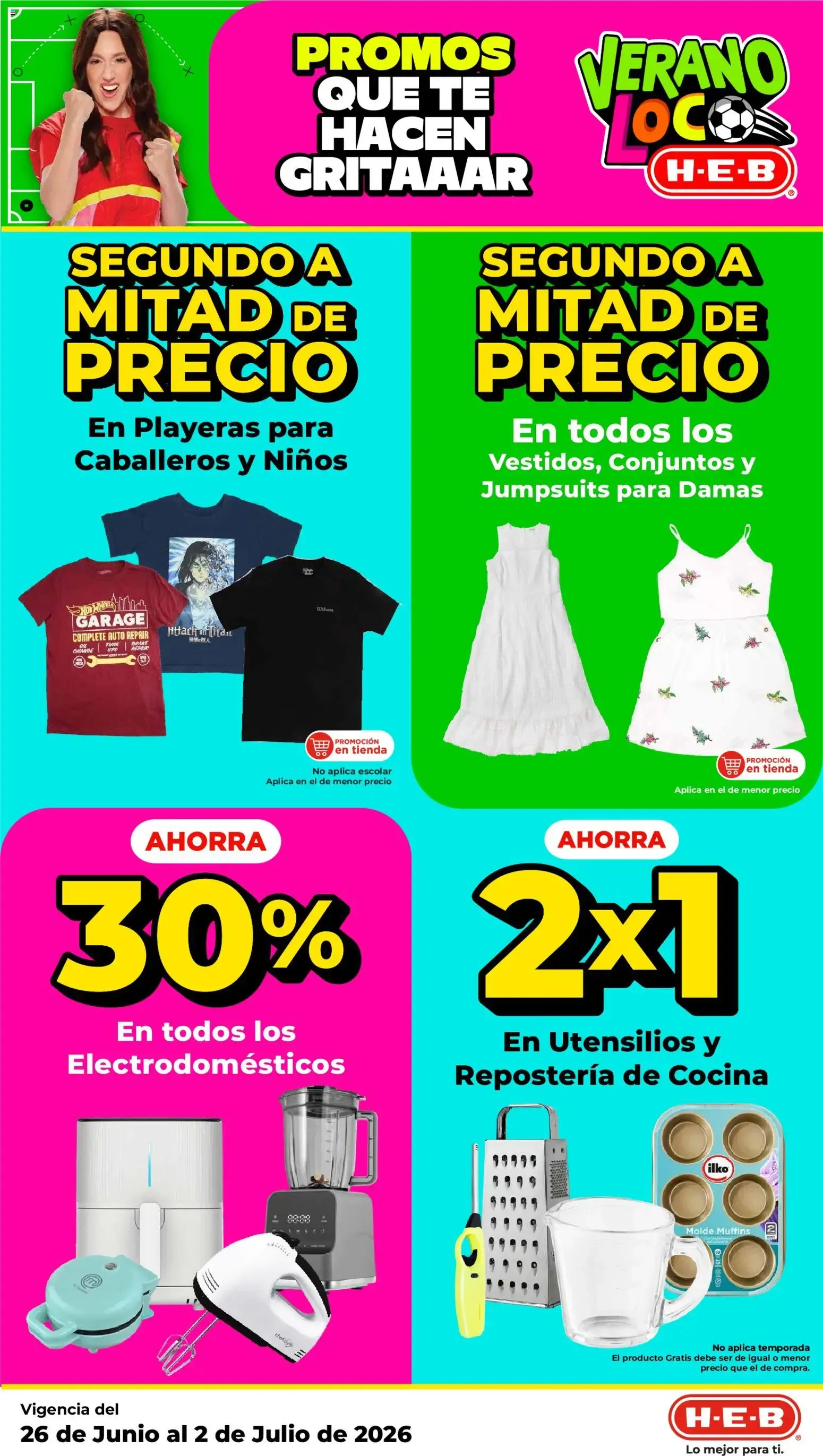 Catálogo de H-E-B folleto (26/06/2026 - 02/07/2026) - catálogo en línea 26 de junio al 2 de julio 2026 - Pagina 19