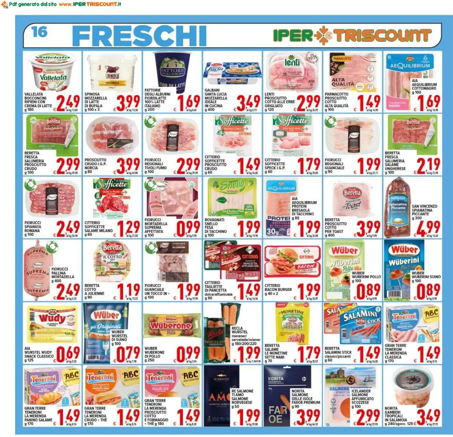 Ipertriscount volantino dal 19/06/2026 - online Offerte da 19 giugno a 30 giugno di 2026 - Pagina del volantino 16