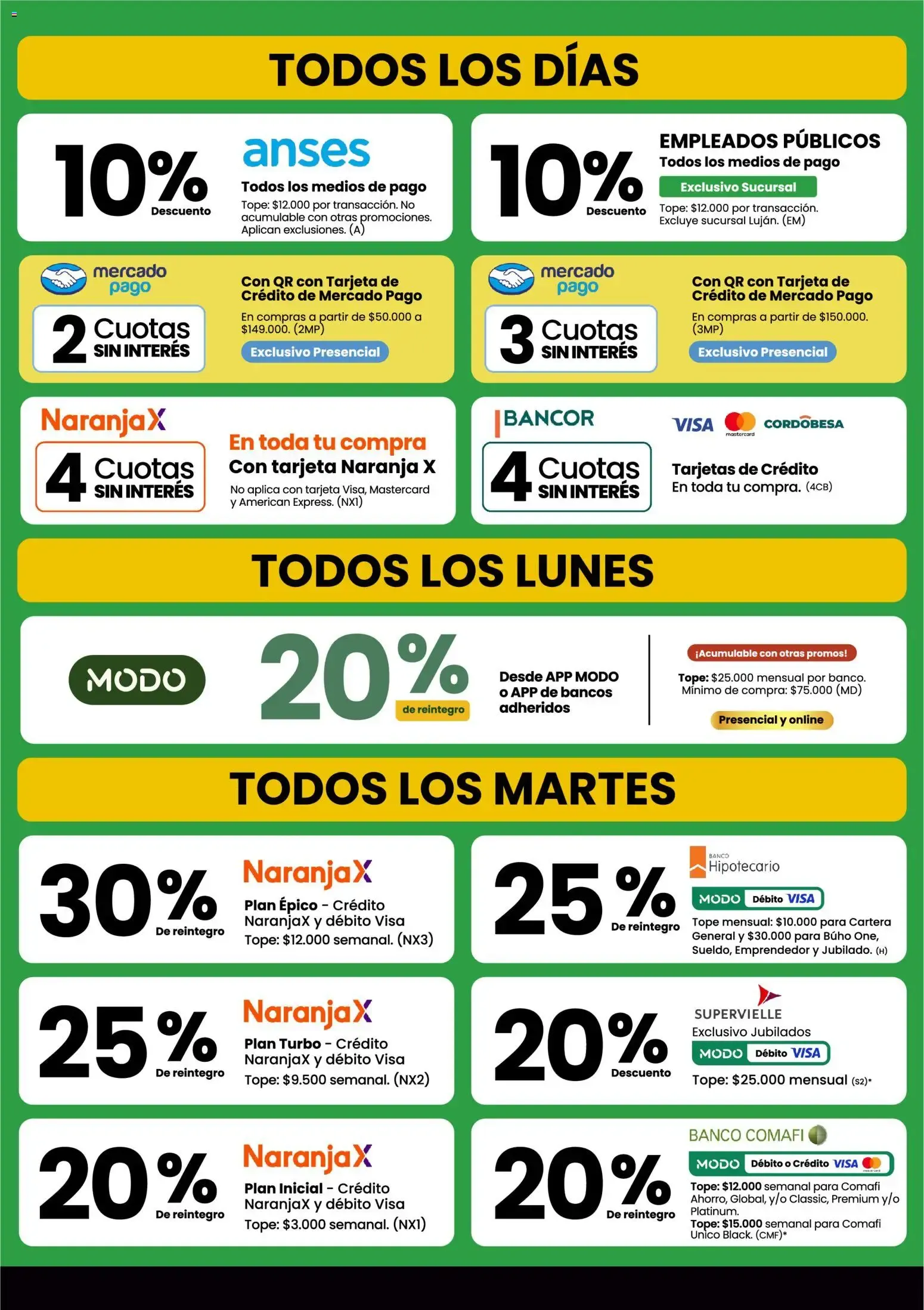 Ofertas de Changomas Medios de pago || del 01/08/2026 - 31/08/2026 || Catálogo 1 de agosto al 31 de agosto 2026 - Página 2 del catálogo