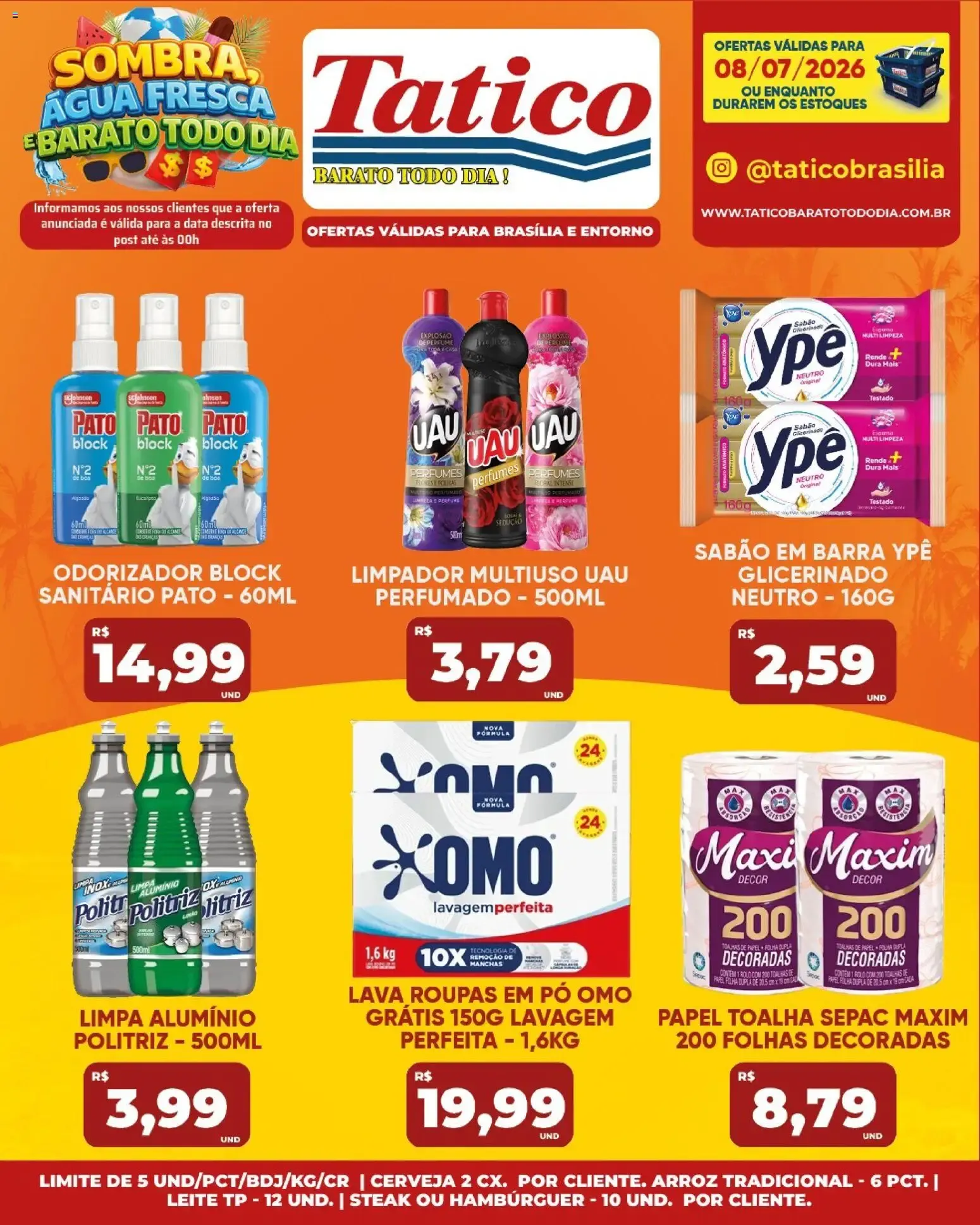 Encarte de Tatico ofertas do Dia de 09/07/2026 | Promoções Online 9 de julho até 9 de julho 2026 - Pagina 51