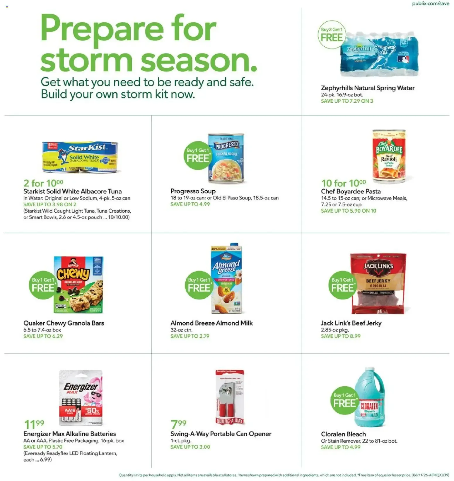 Weekly ad Publix Weekly ad from (06/10/2026) - Ad this week, Flyer from June 10 to June 16 2026 - Page 19
