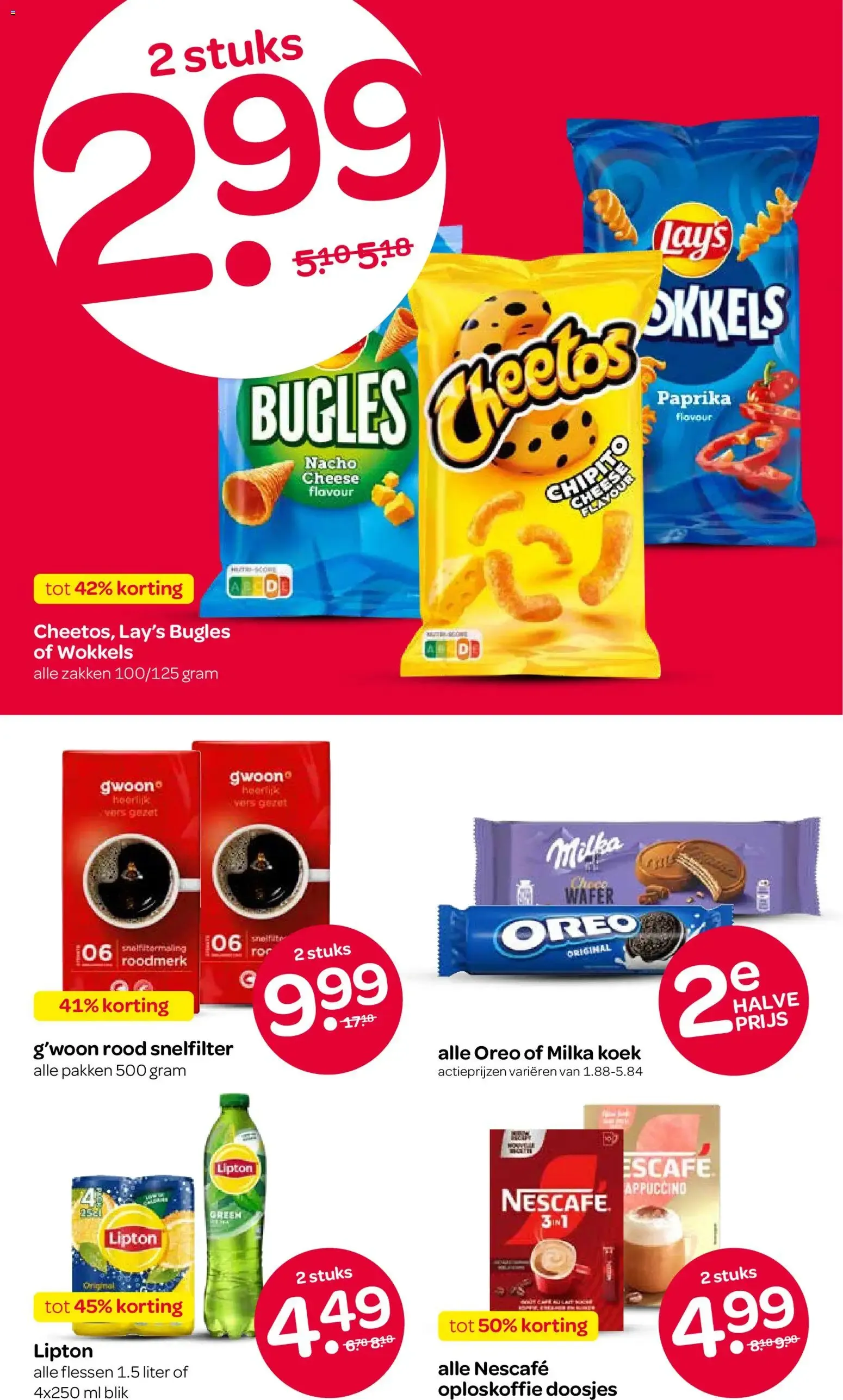 Spar 1+1 gratis en vegetales para wok van 8 oktober tot 21 oktober 2026 - Folder pagina 13