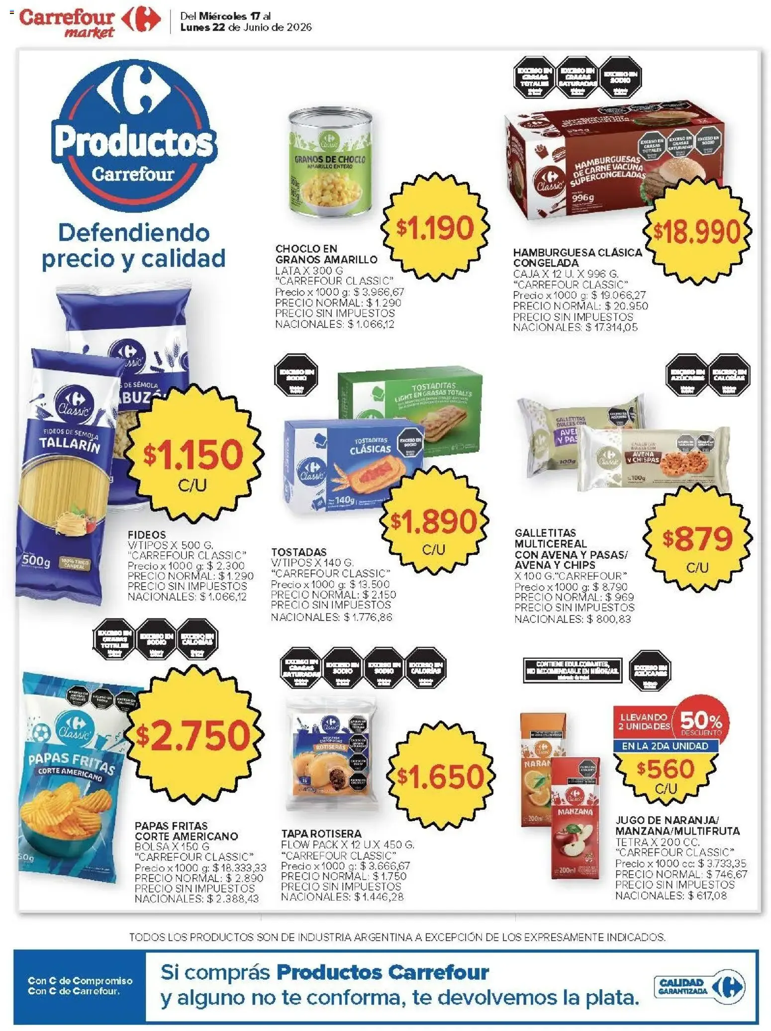 Ofertas de Carrefour Market catálogo del 17/06/2026 - 22/06/2026 17 de junio al 22 de junio 2026 - Página 18 del catálogo
