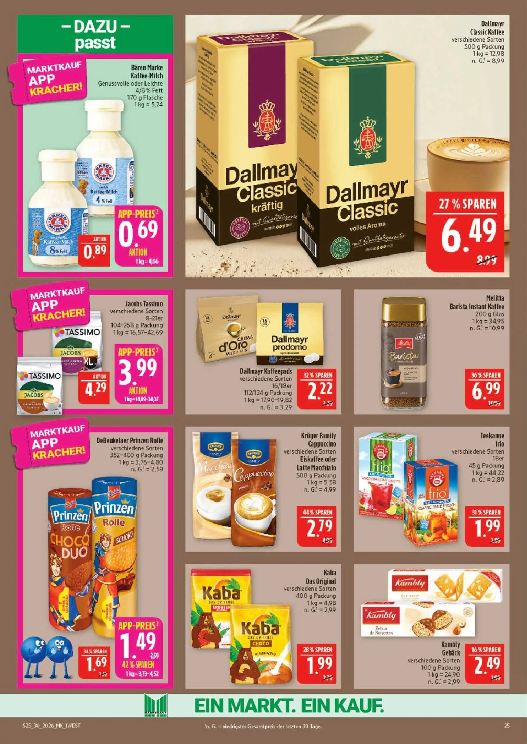 Marktkauf Prospekt – von Montag 20.07.2026 bis Samstag 25.07.2026 von 20. Juli bis 25. Juli 2026 - Prospekt seite 25
