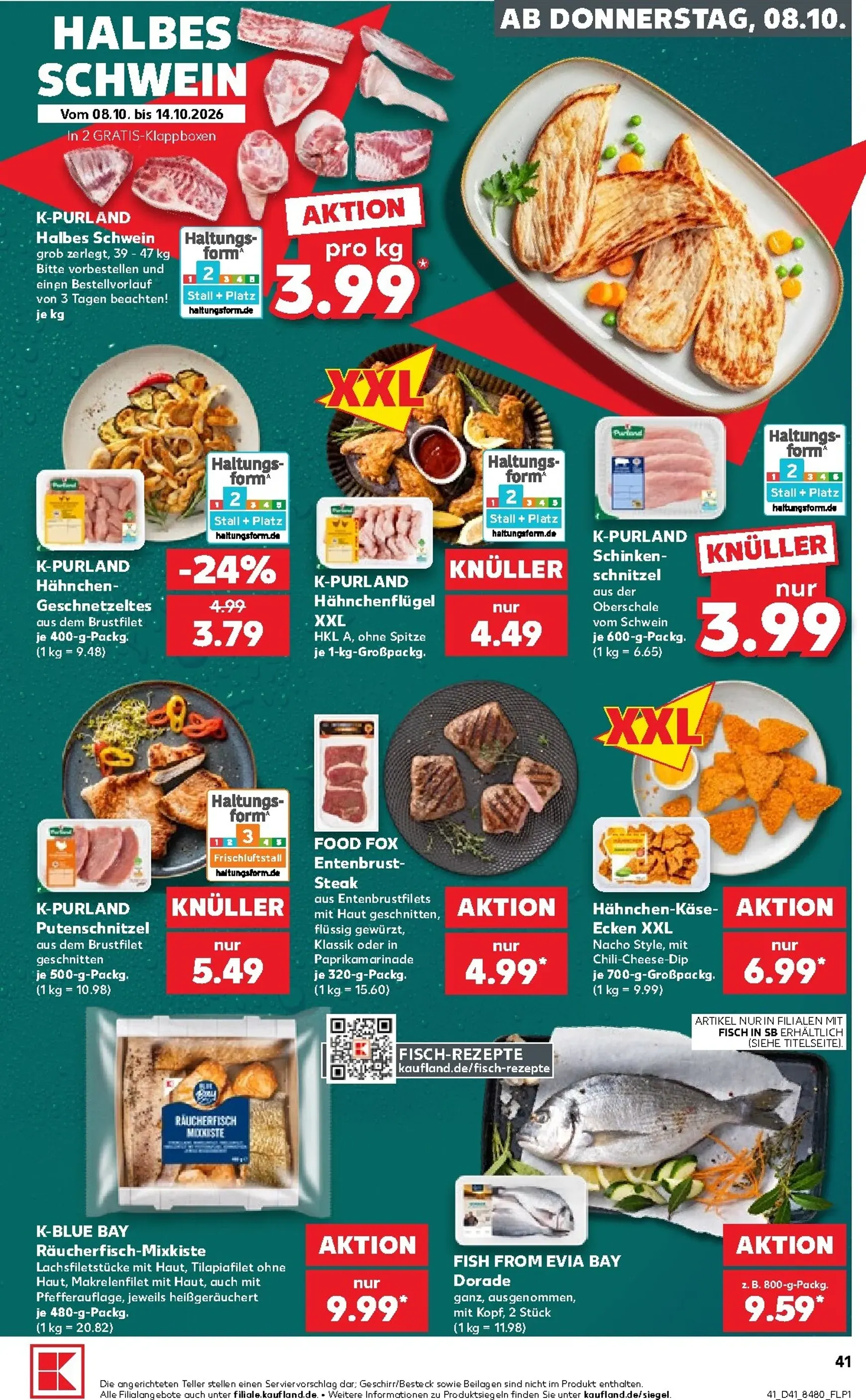 Neuer Kaufland Prospekt – von Donnerstag 08.10.2026 bis Mittwoch 14.10.2026 von 8. Oktober bis 14. Oktober 2026 - Prospekt seite 42