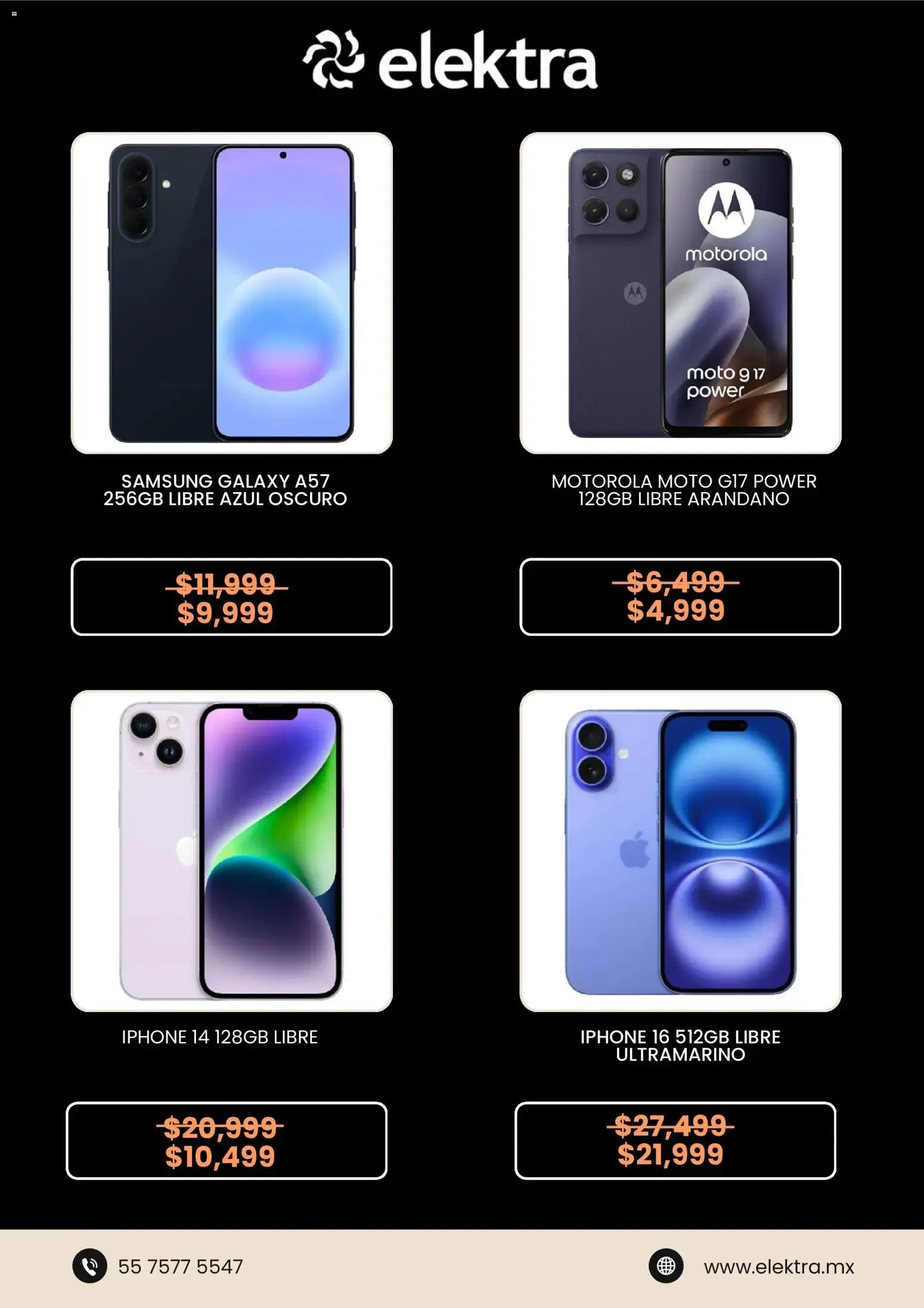 Catálogo de Elektra: Ofertas en Telefonía y Promociones Especiales 3 de junio al 6 de julio 2026 - Pagina 4