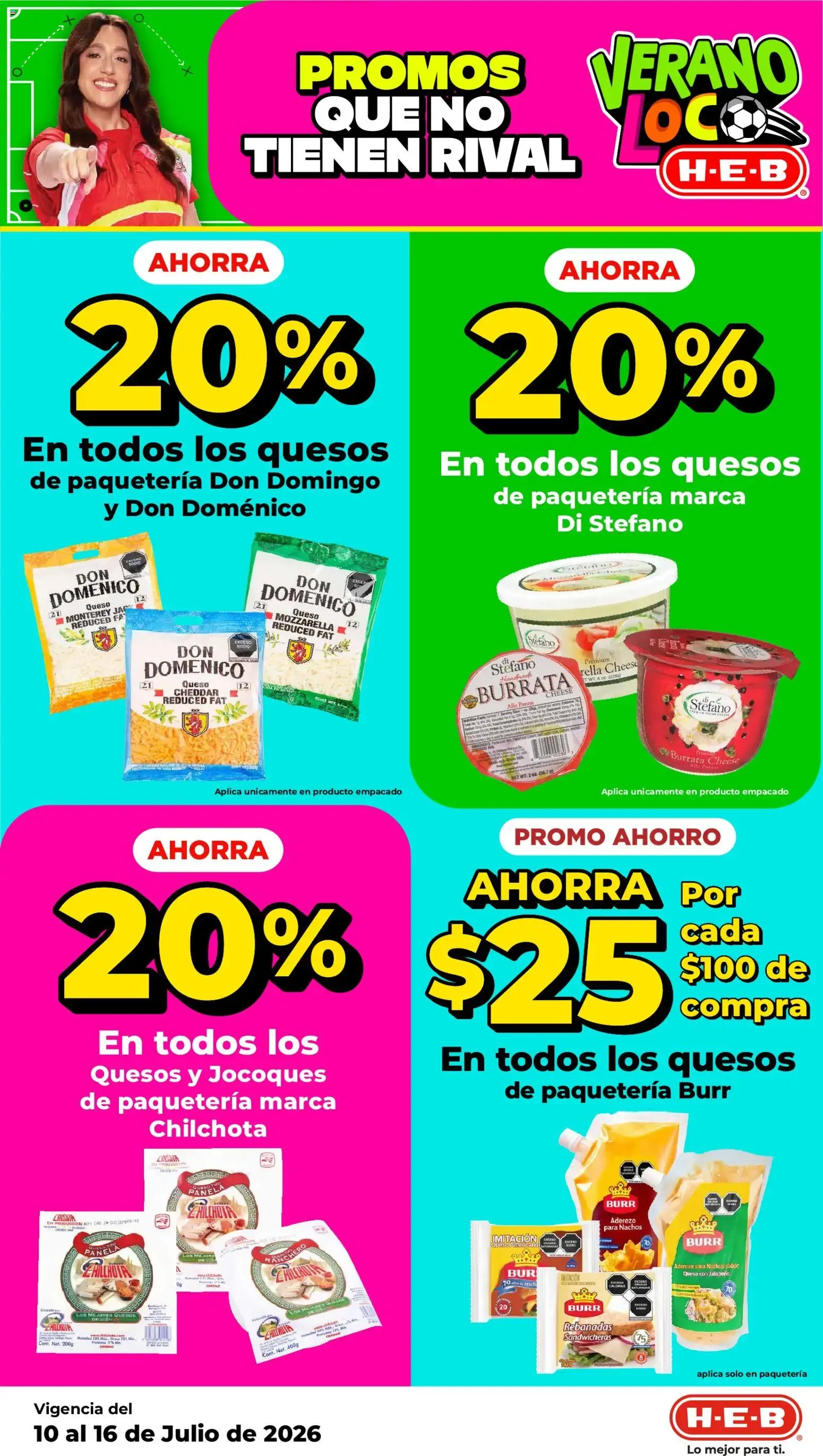 Catálogo de Verano Loco H-E-B 10 de julio al 16 de julio 2026 - Pagina 14