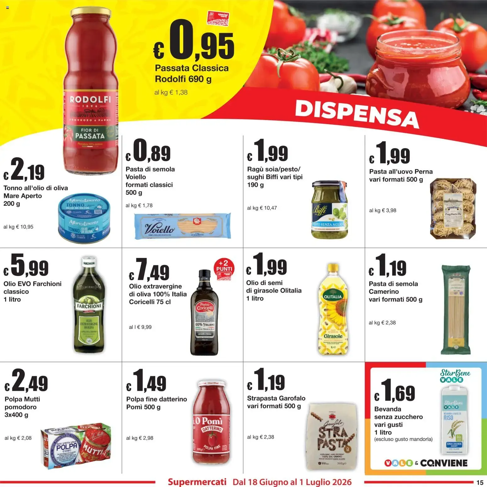 Sì con Te volantino dal 18/06/2026 - online Offerte da 18 giugno a 1 luglio di 2026 - Pagina del volantino 15