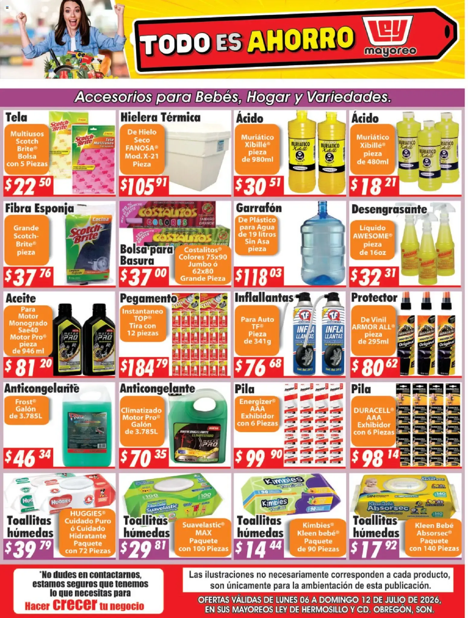 Catálogo de Ofertas de Mayoreo Casa Ley 6 de julio al 12 de julio 2026 - Pagina 3
