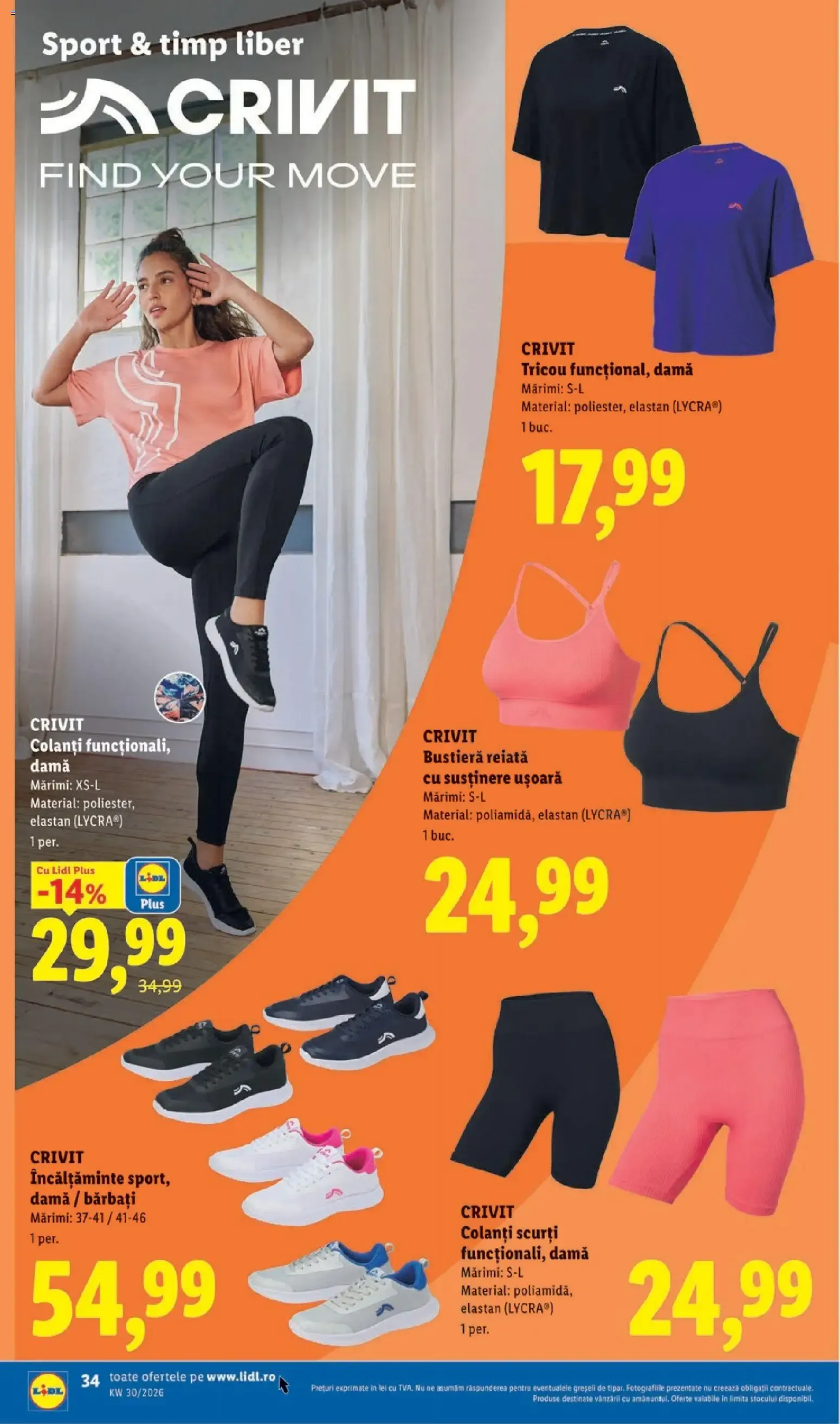 Catalog Catalog LIDL 20.07.2026 - Oferta și Revista online de la 20 iulie până la 26 iulie 2026 - Revista Pagina 34