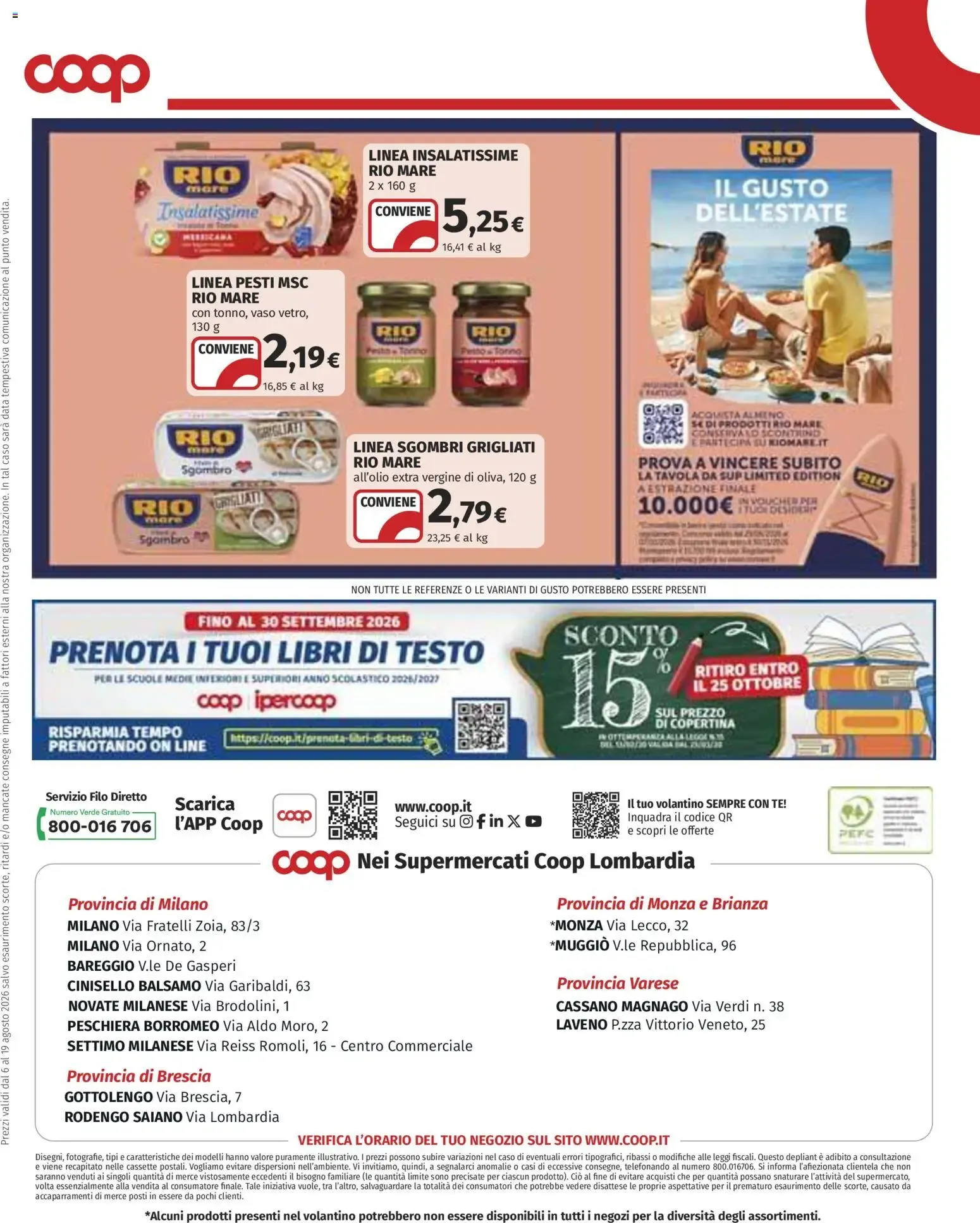 Volantino COOP Anteprima dal 06/08/2026 > NUOVO Promozioni da 6 agosto a 19 agosto di 2026 - Pagina del volantino 20