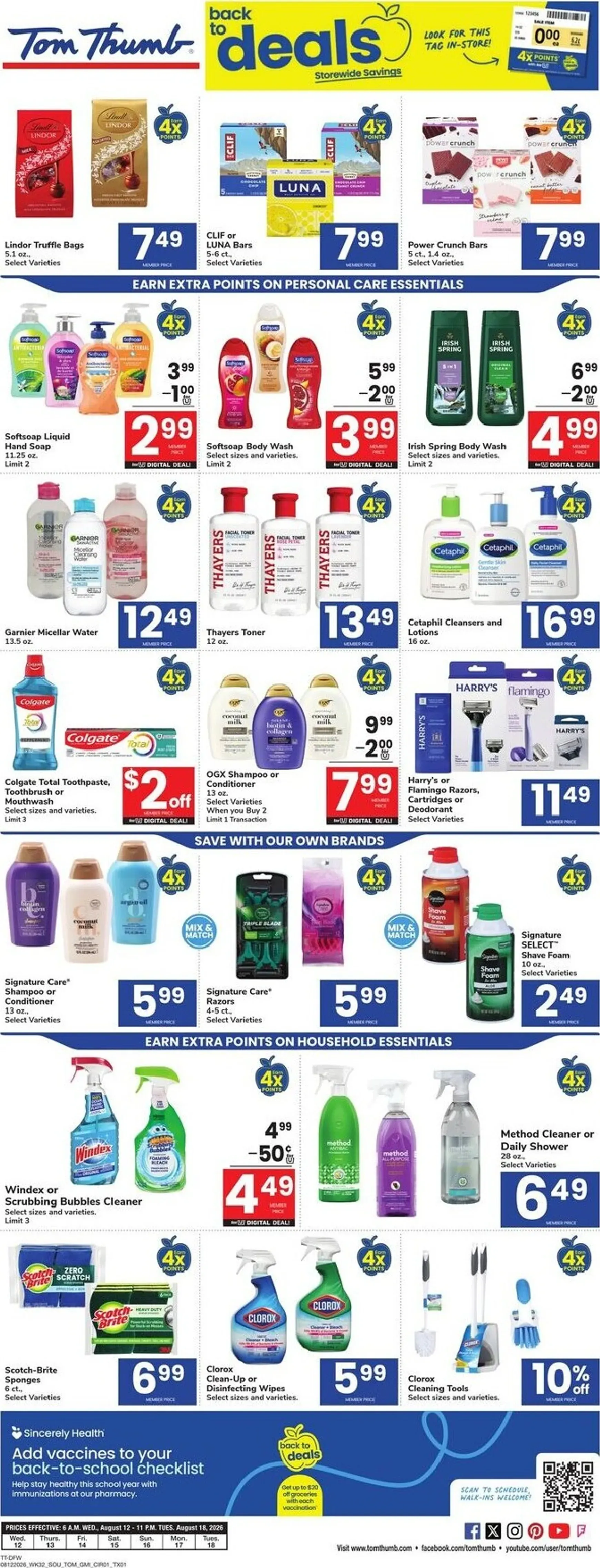 Weekly ad Current Tom Thumb leaflet valid from Wednesday 08/12/2026 to Tuesday 08/18/2026 from August 12 to August 15 2026 - Page 5