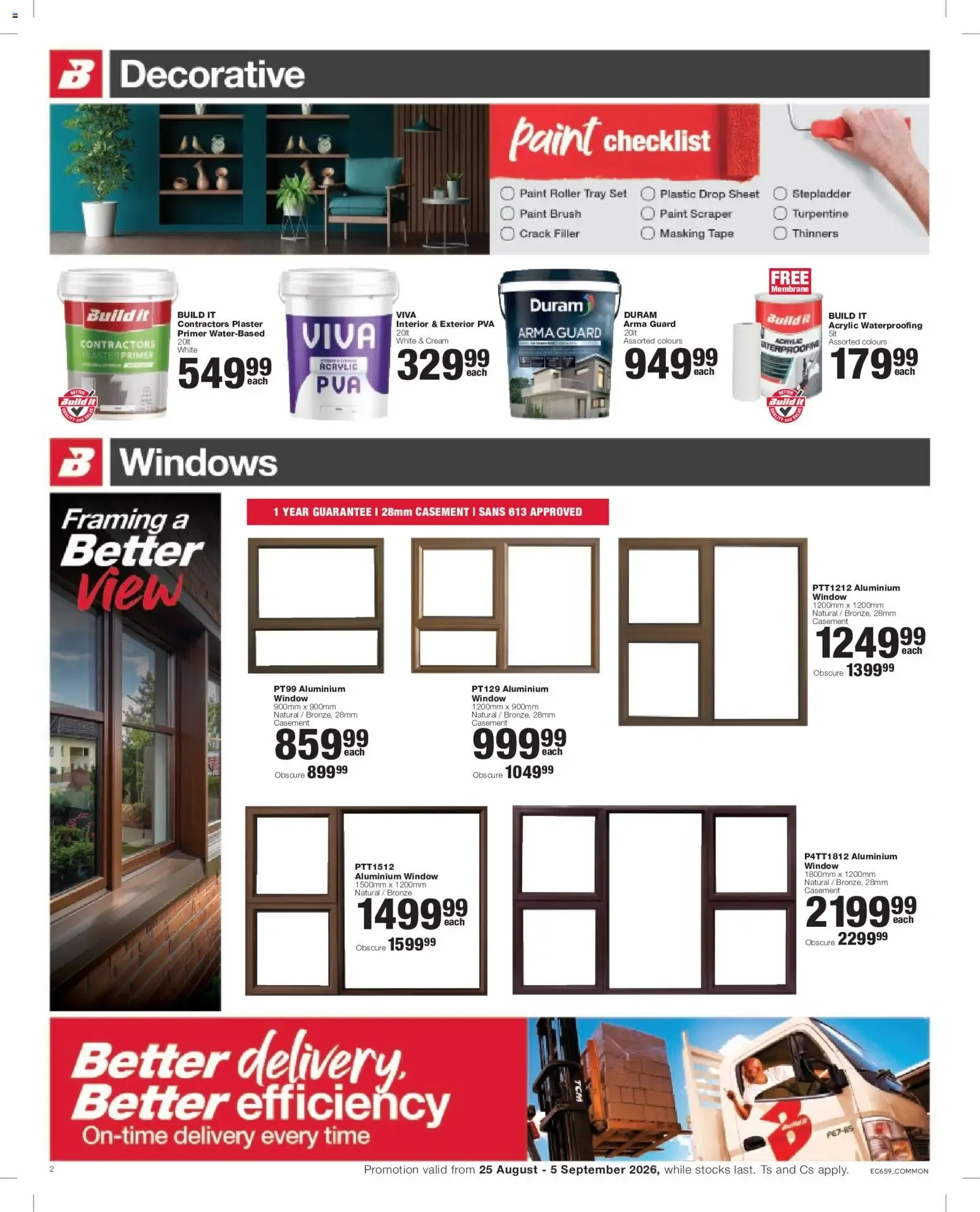 Build it - Sorted Like a BOSS / BOSS Deals from 25 August to 5 September 2026 - Catalogue Page 2