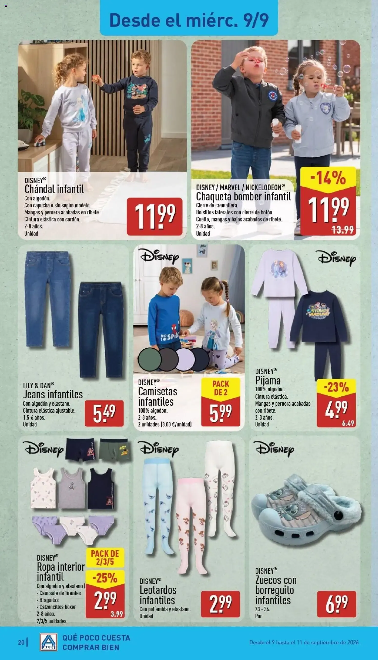 Catálogo de Aldi folleto Baleares del 07/09/2026 | Catálogo 7 de septiembre al 13 de septiembre 2026 - Página 20