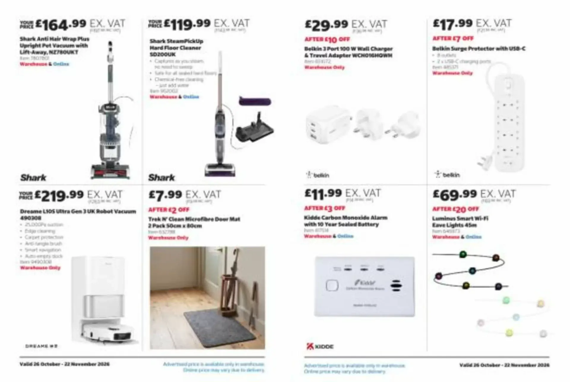 Costco leaflet from 26 October to 22 November 2026 - Catalogue Page 5