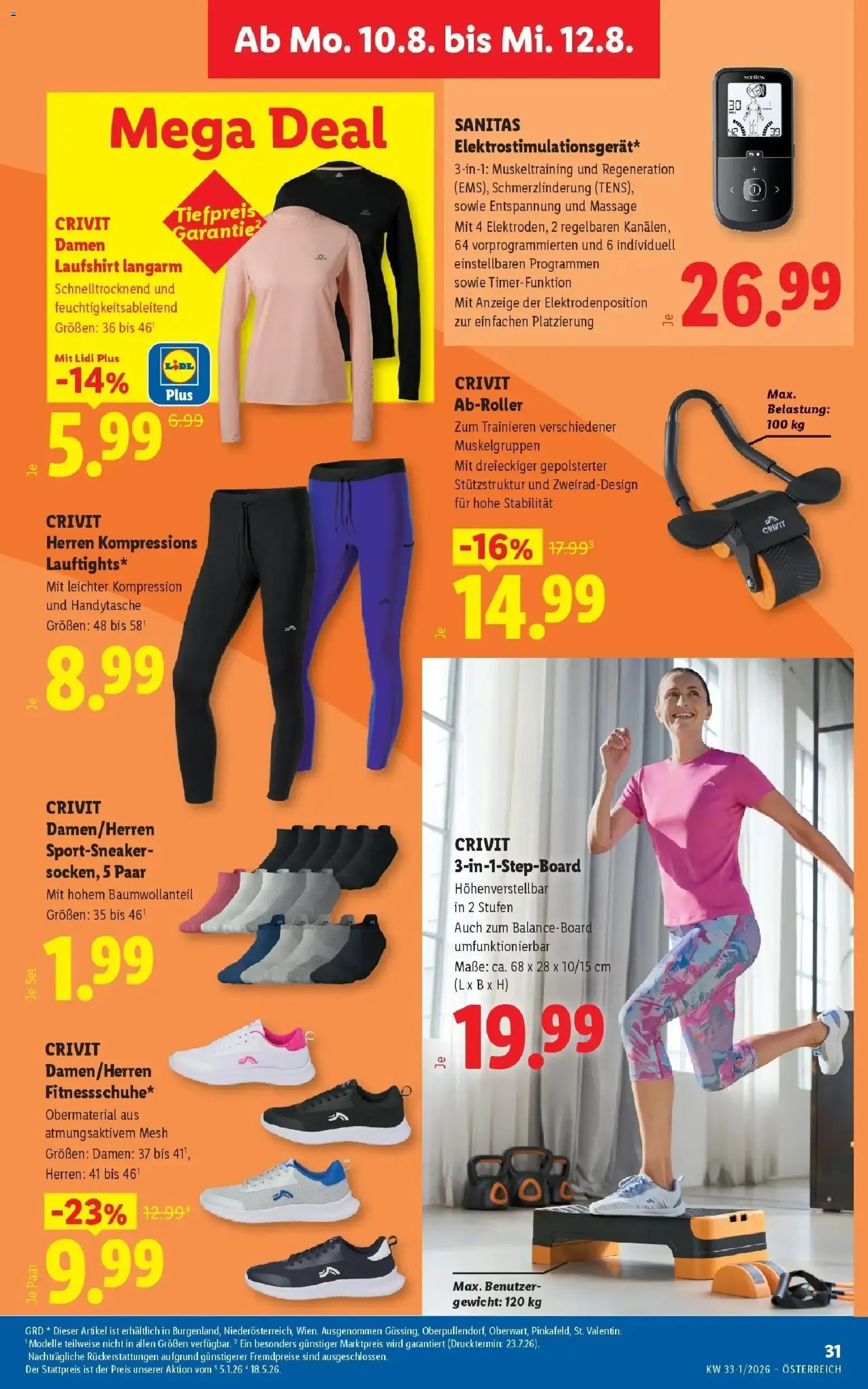 Lidl Plus: Österreichs günstigste Preise von 6. August bis 8. August 2026 - Flugblätt seite  35