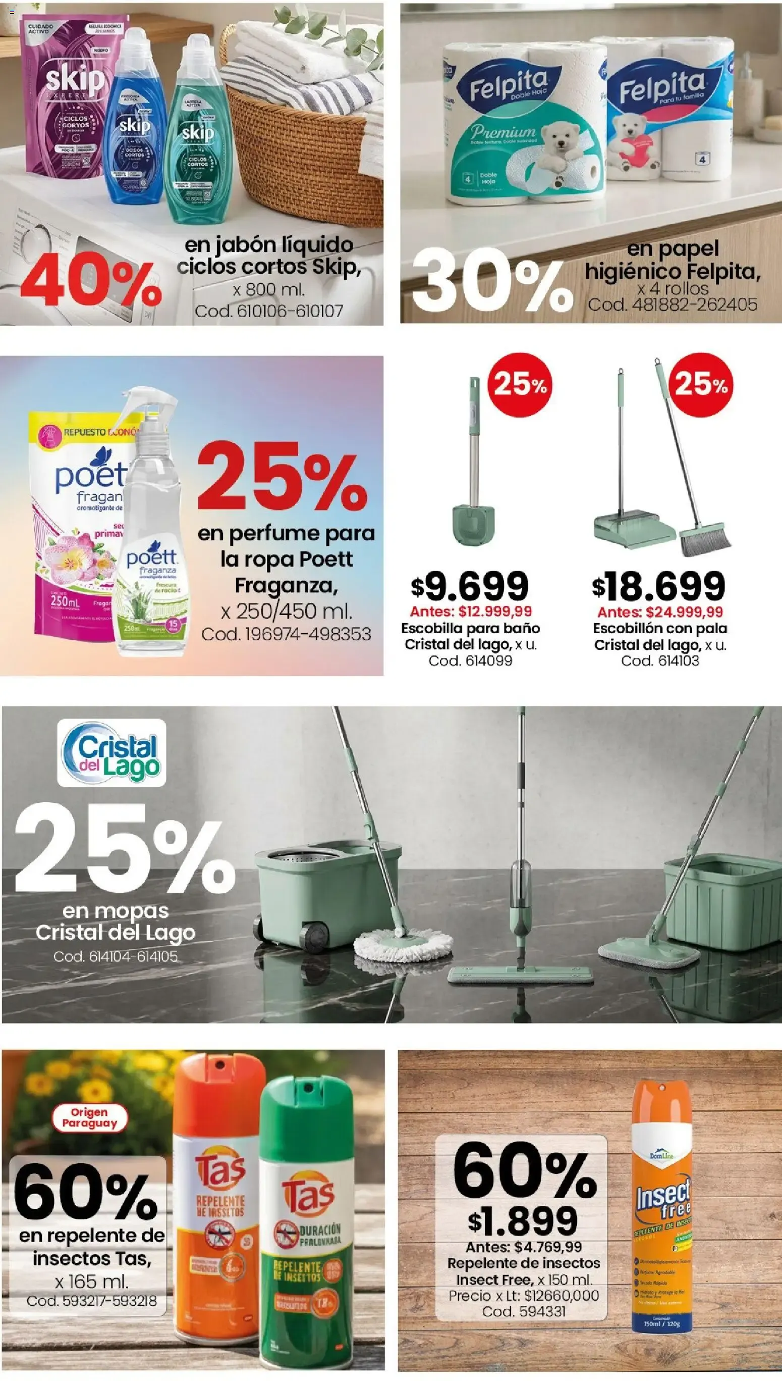Ofertas de Coto - Perfumería y limpieza || del 22/06/2026 - 28/06/2026 || Descuentos 22 de junio al 28 de junio 2026 - Página 3 del catálogo