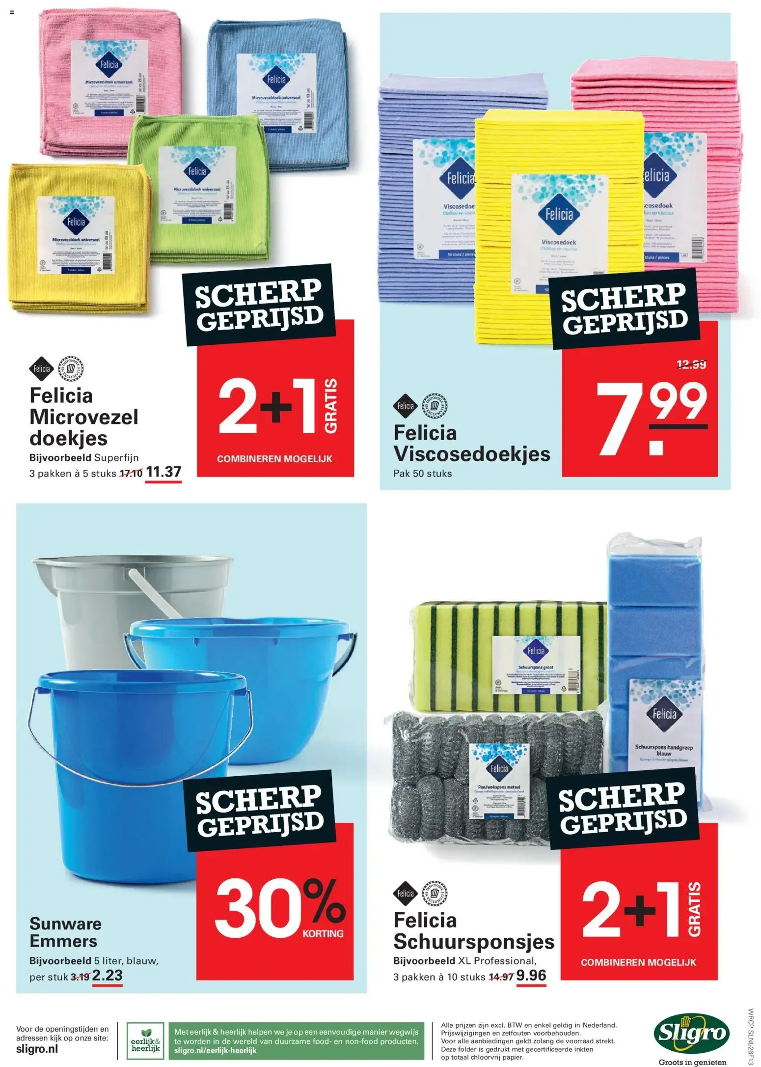 Sligro - Schoon & Fris van 24 september tot 12 oktober 2026 - Folder pagina 10