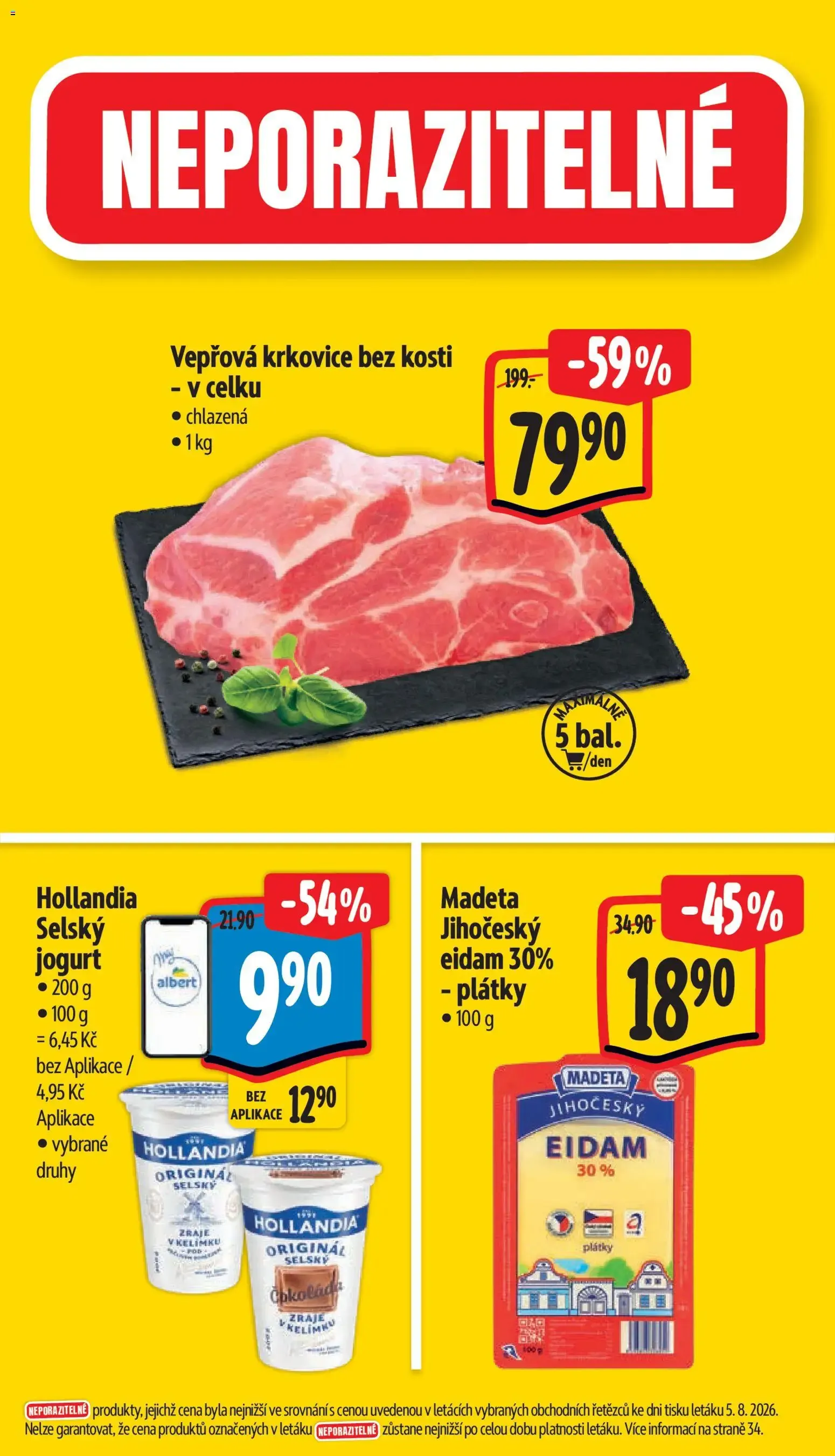 Albert leták - Hypermarket - Strakonice od 12.08.2026 - Akční leták - 12. srpna 18. srpna 2026 - Page 3