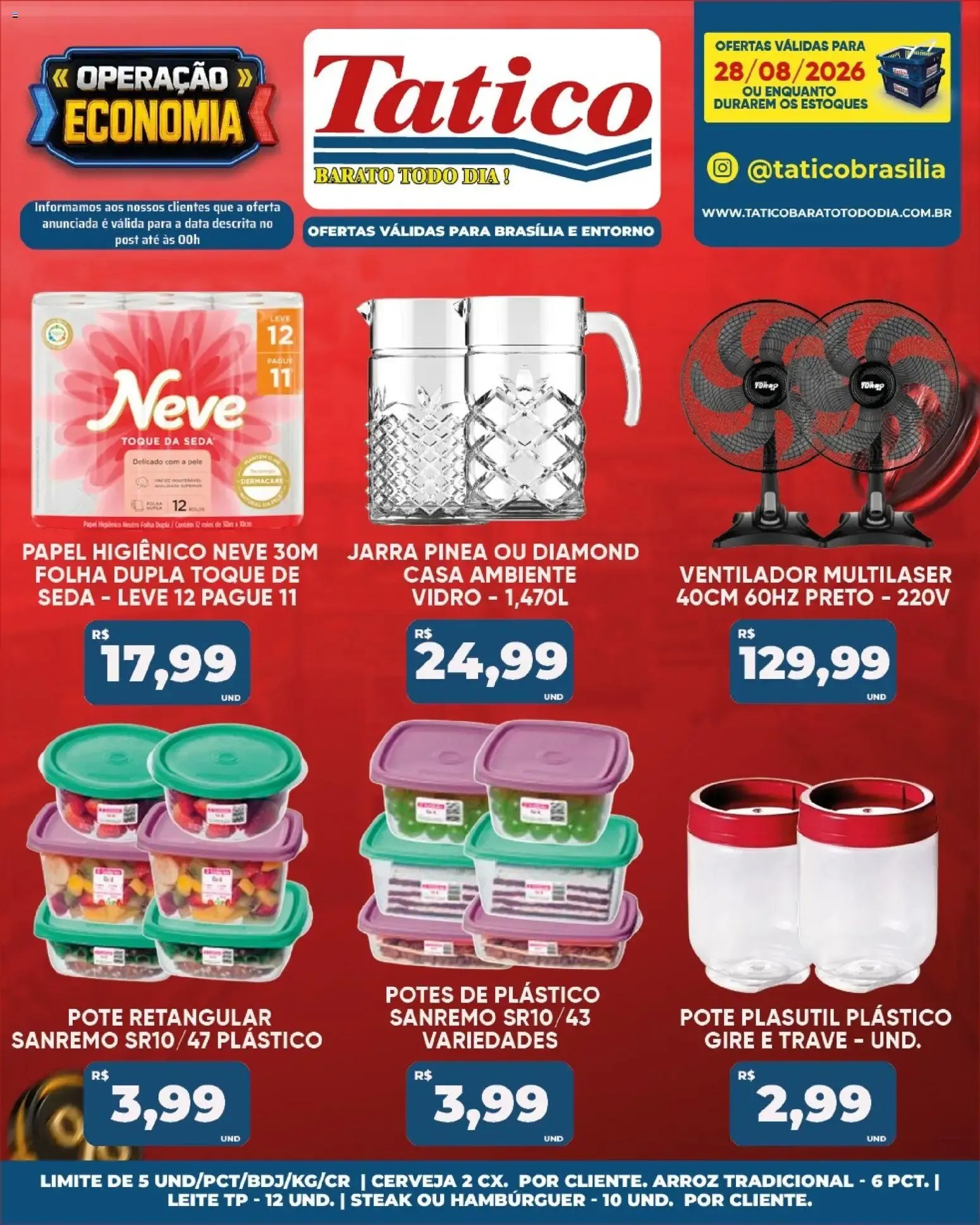 Encarte de Tatico ofertas do Dia de 28/08/2026 | Promoções Online 28 de agosto até 28 de agosto 2026 - Pagina 19