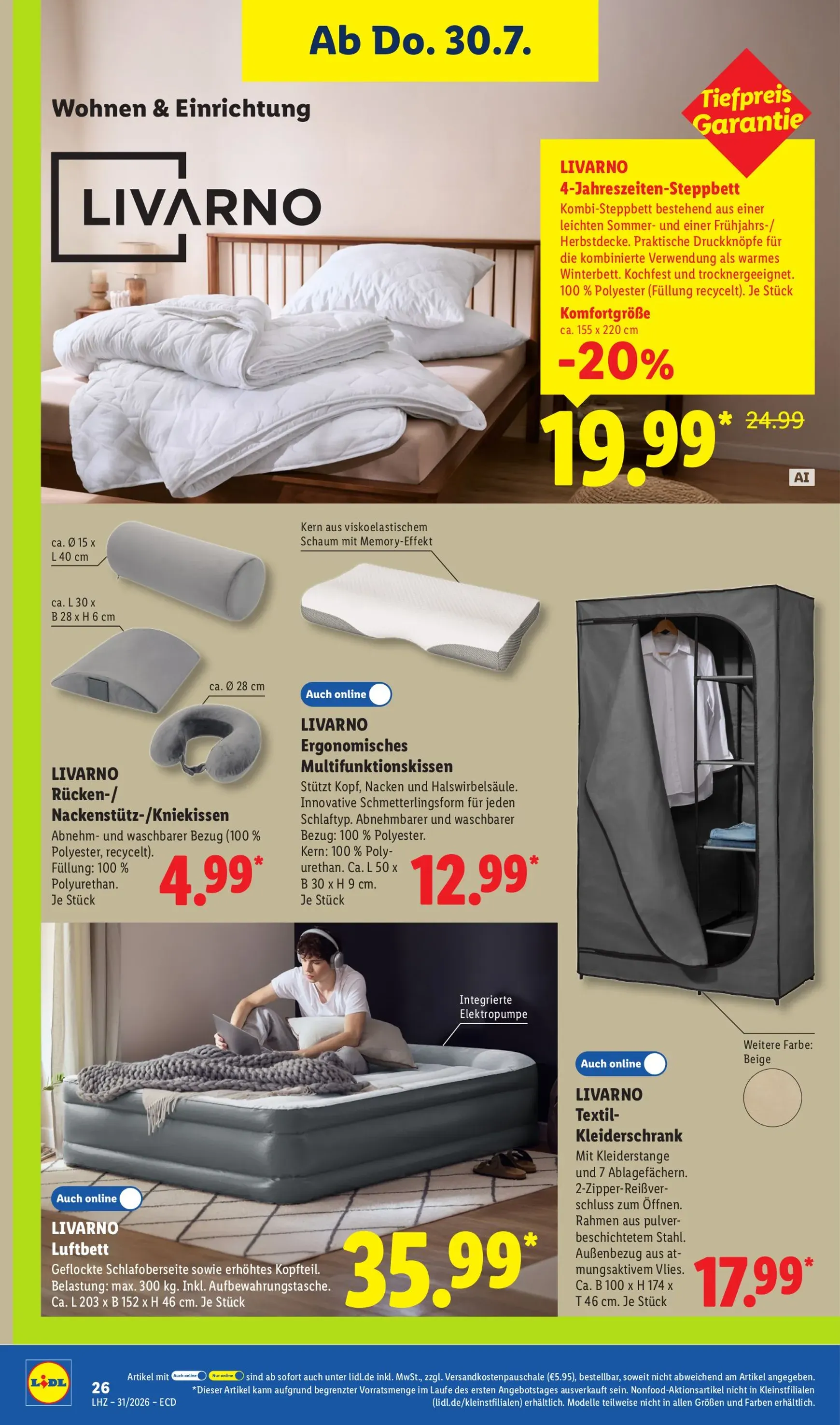 Lidl - Angebot der Woche Prospekt nächste Woche – von Montag 27.07.2026 bis Samstag 01.08.2026 von 27. Juli bis 1. August 2026 - Prospekt seite 18