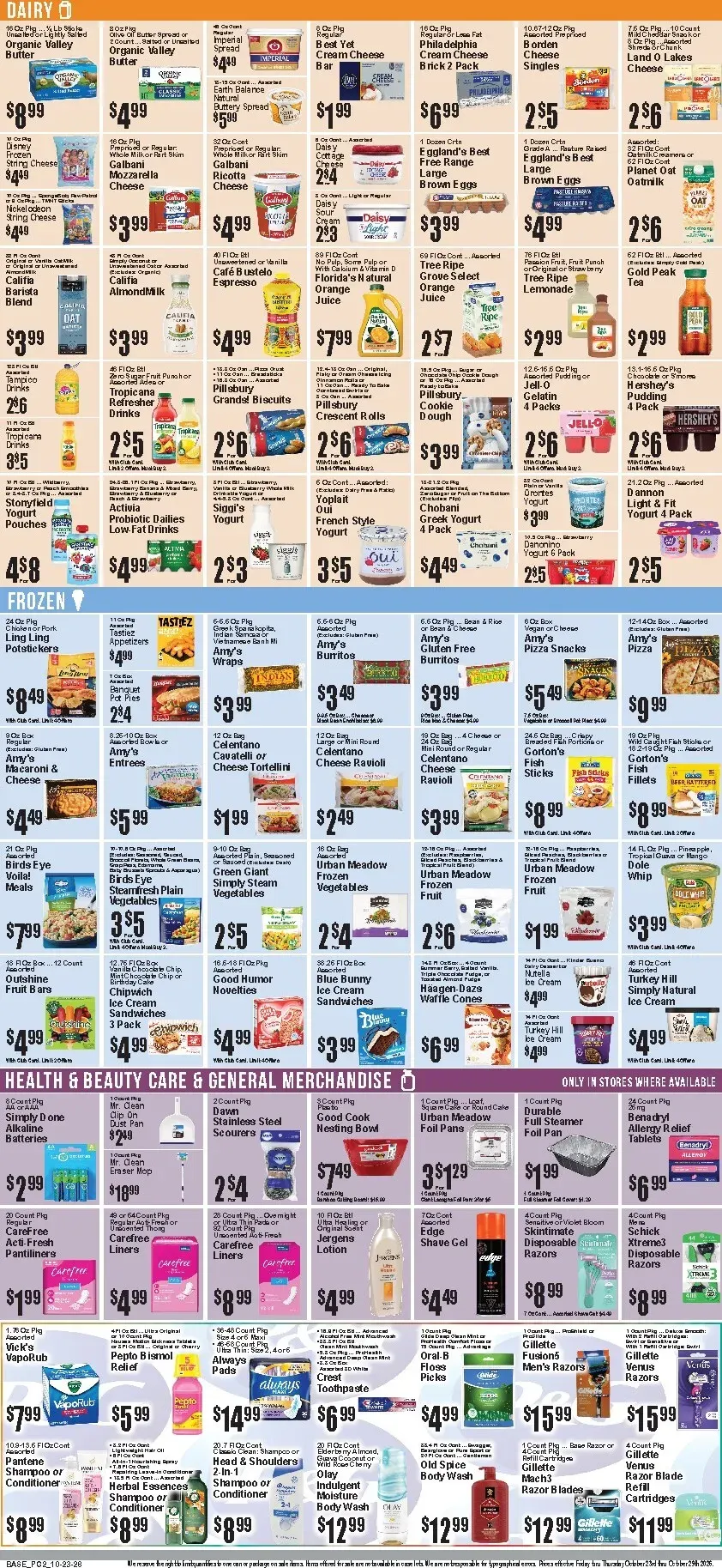 Weekly promotion Current Food Universe leaflet valid from Friday 10/23/2026 to Thursday 10/29/2026 spanning from October 23 to October 29 2026 - Page 3 for Catalogue 365