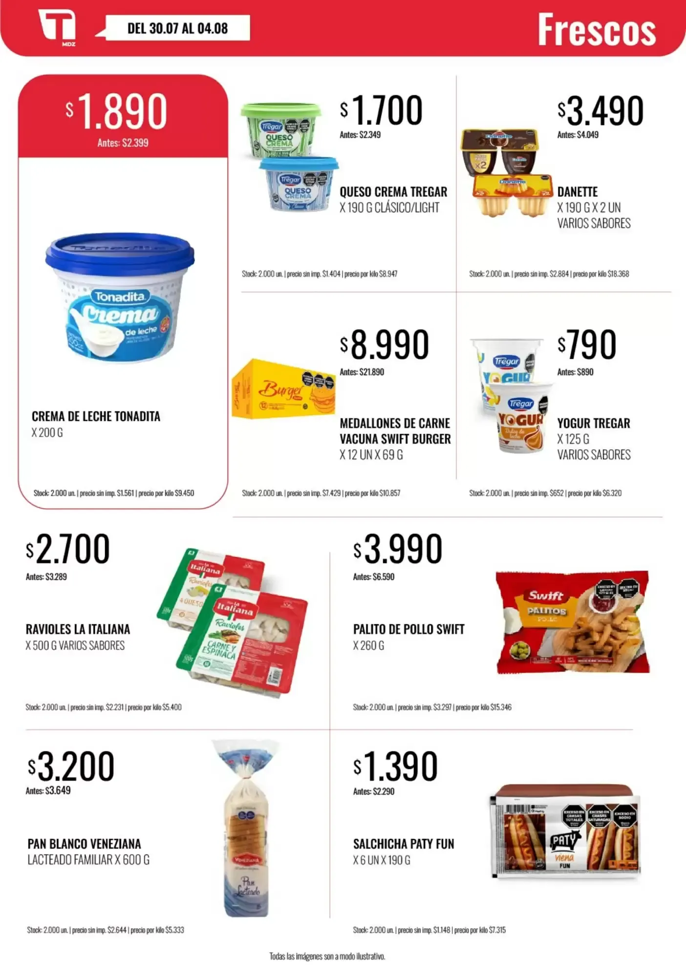 Ofertas de Catálogo de Ofertas Tadicor 30 de julio al 4 de agosto 2026 - Página 4 del catálogo
