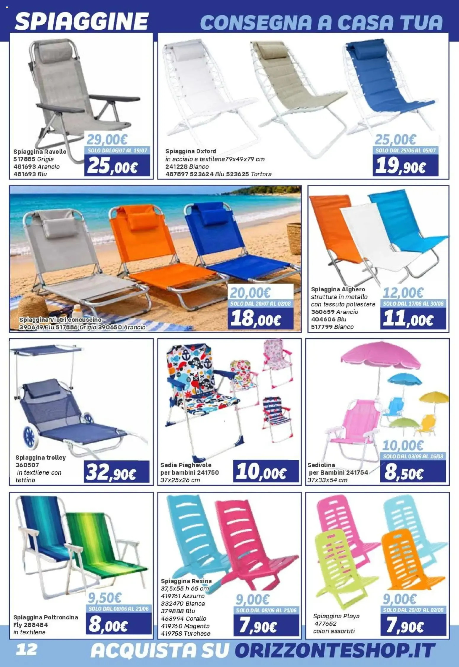 Orizzonte Sport e Mare Catalogo 2026 da 8 maggio a 27 settembre di 2026 - Pagina del volantino 12