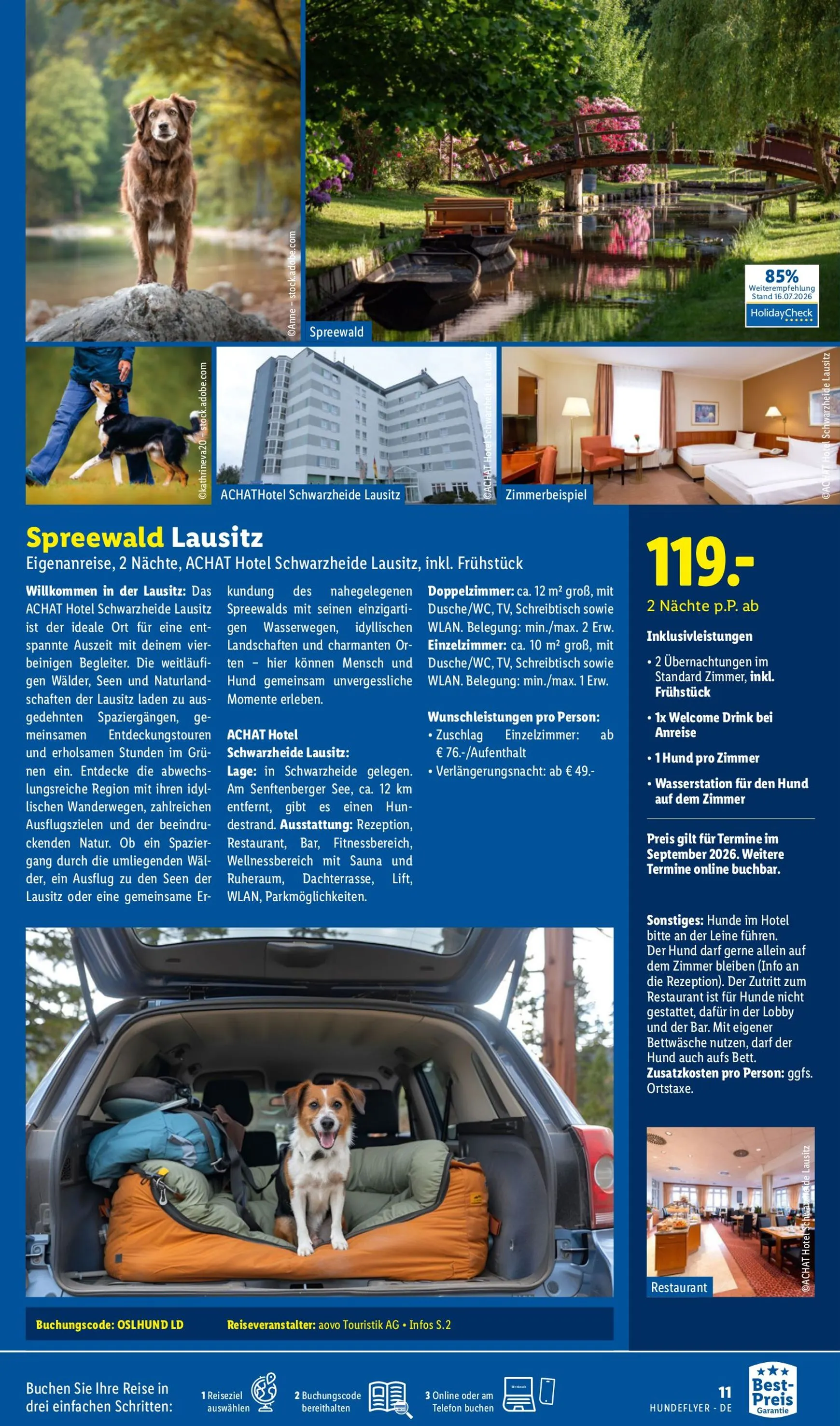 Lidl - Urlaub mit Wau-Effekt lohnt sich Prospekt – von Mittwoch 29.07.2026 bis Montag 31.08.2026 von 29. Juli bis 31. August 2026 - Prospekt seite 11