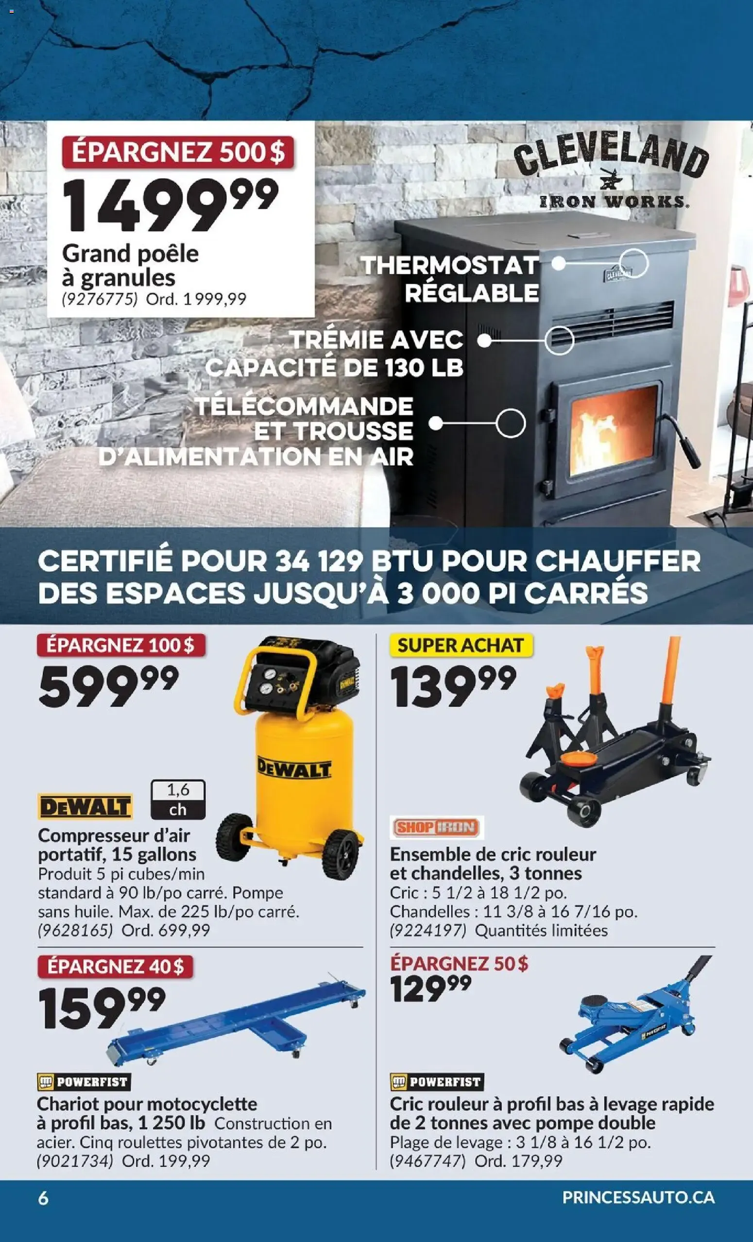 Princess Auto circulaire - 2 Semaines de Soldes ! from Sep 8, 2026 > weekly specials & deals from September 8 to September 20 2026 - flyer page 9