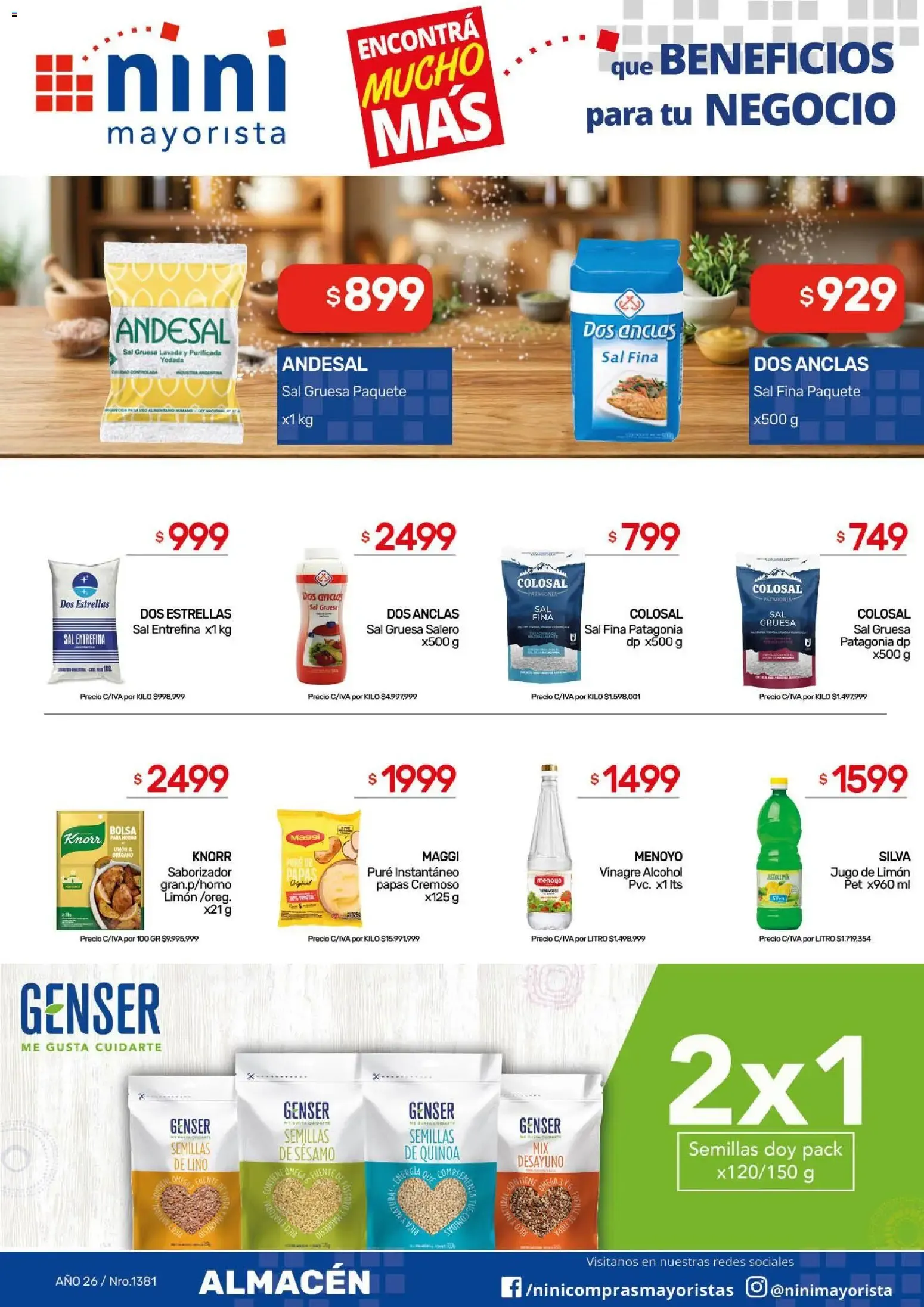 Ofertas de NINI Mayorista catálogo del 12/10/2026 - 18/10/2026 12 de octubre al 18 de octubre 2026 - Página 31 del catálogo