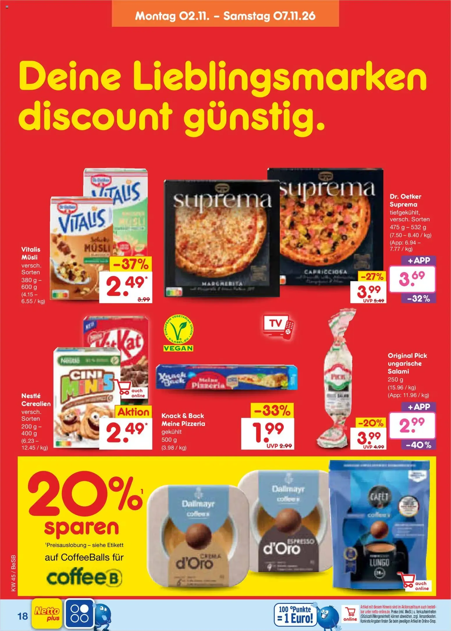 Netto Marken-Discount Prospekt (ab 02.11.2026) » Angebote von 2. November bis 7. November 2026 - Prospekt seite 28