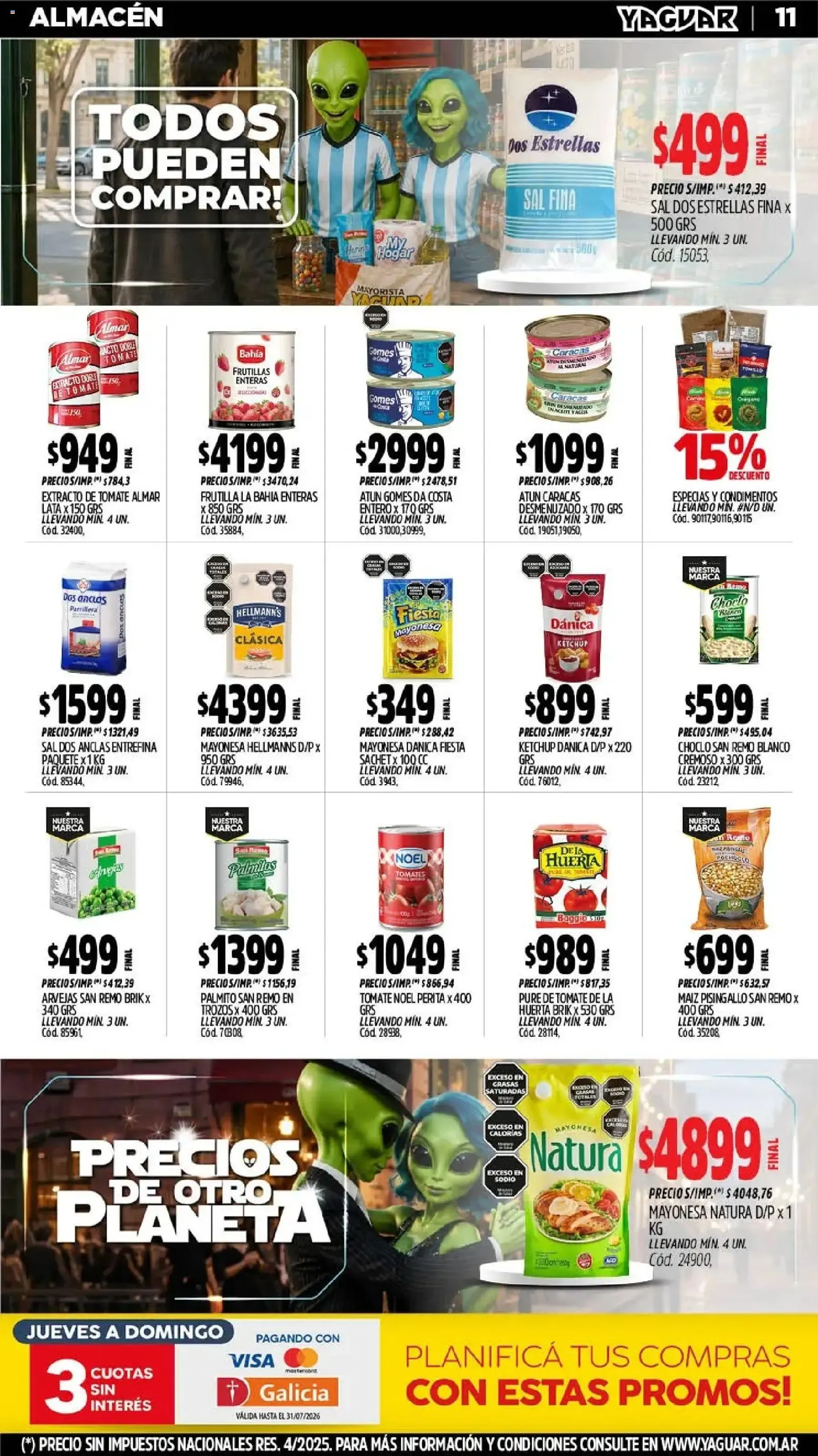 Ofertas de Yaguar - Oferta Semanal San Juan del 13/07/2026 - 18/07/2026 13 de julio al 18 de julio 2026 - Página 12 del catálogo