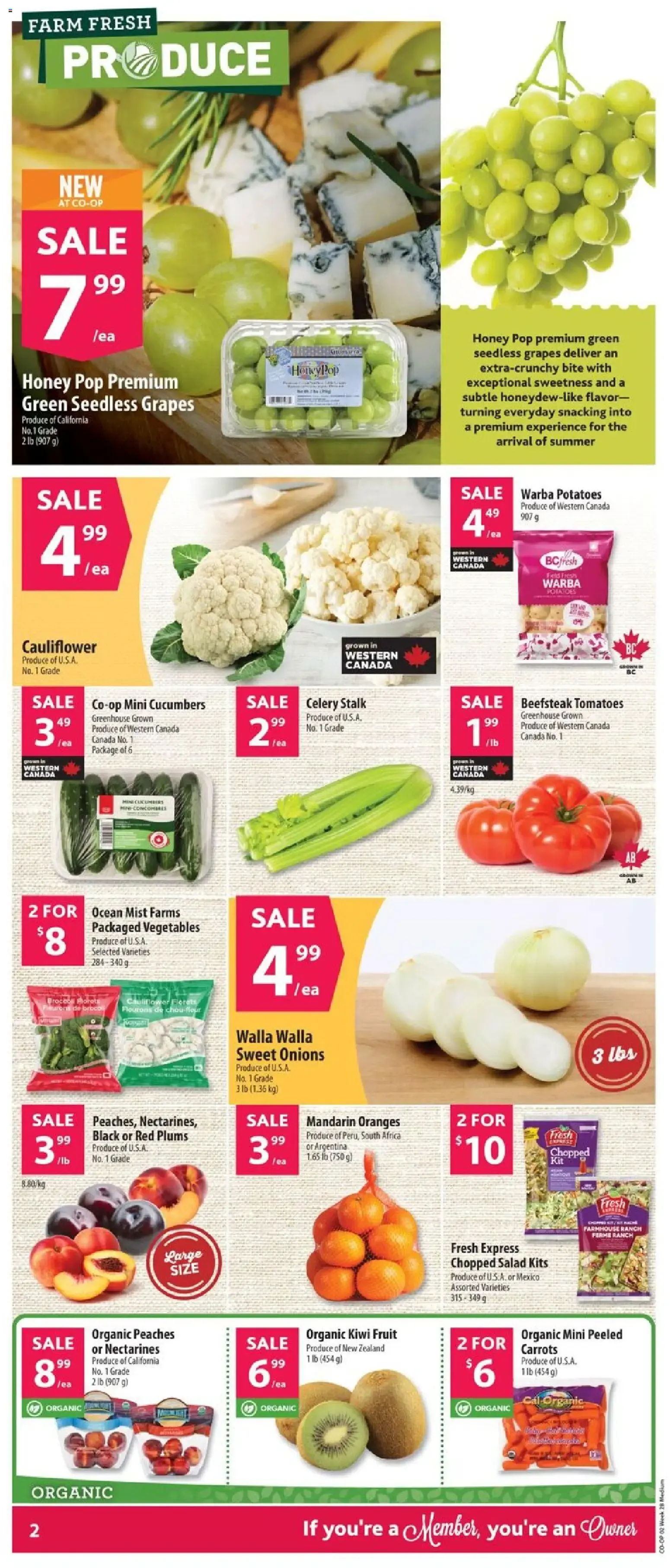 Co-op Food weekly flyer / circulaire from Jul 9, 2025 > weekly specials & deals from July 9 to July 15 2025 - flyer page 4