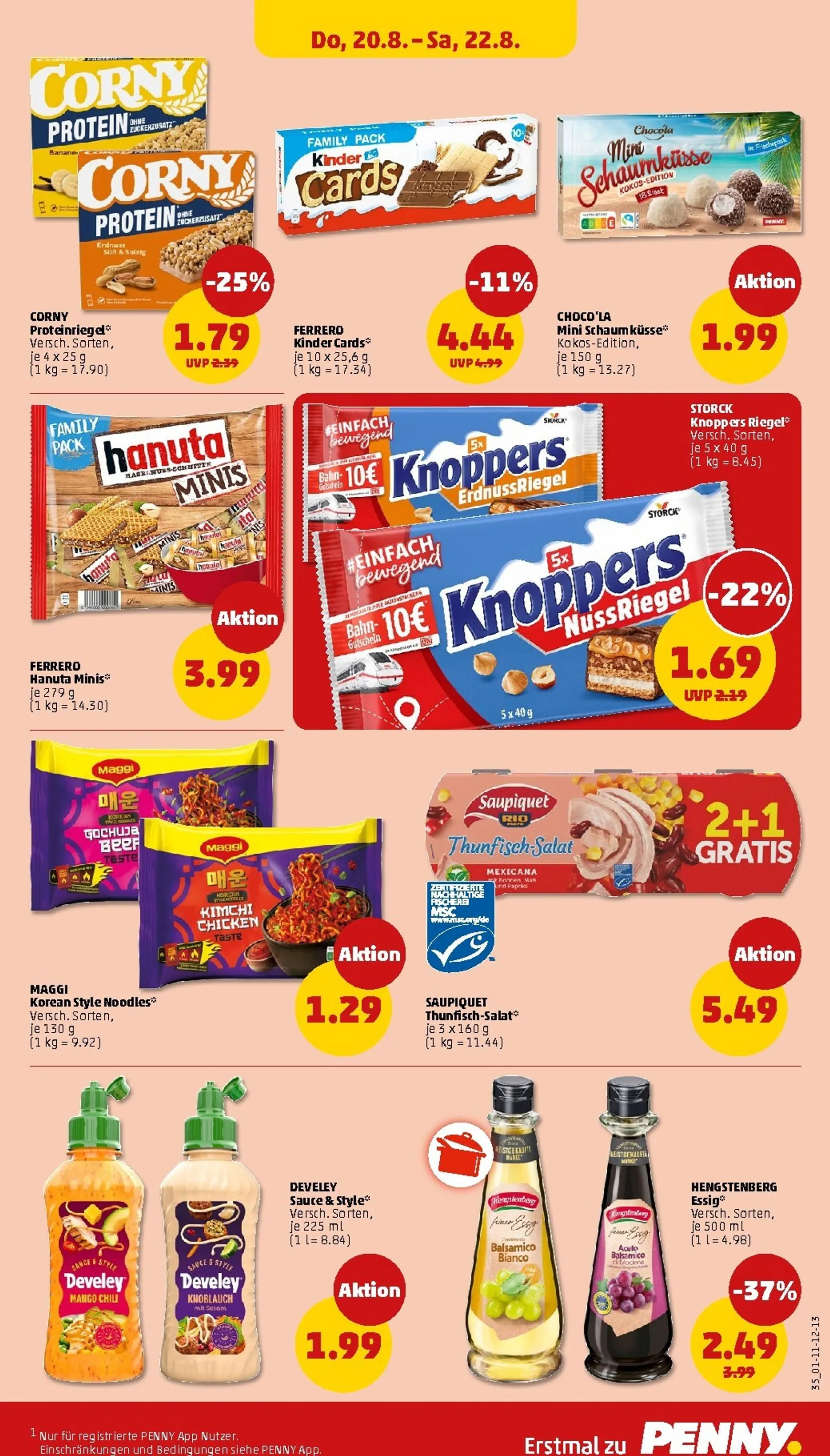 PENNY Prospekt nächste Woche – von Montag 17.08.2026 bis Samstag 22.08.2026 von 17. August bis 22. August 2026 - Prospekt seite 43