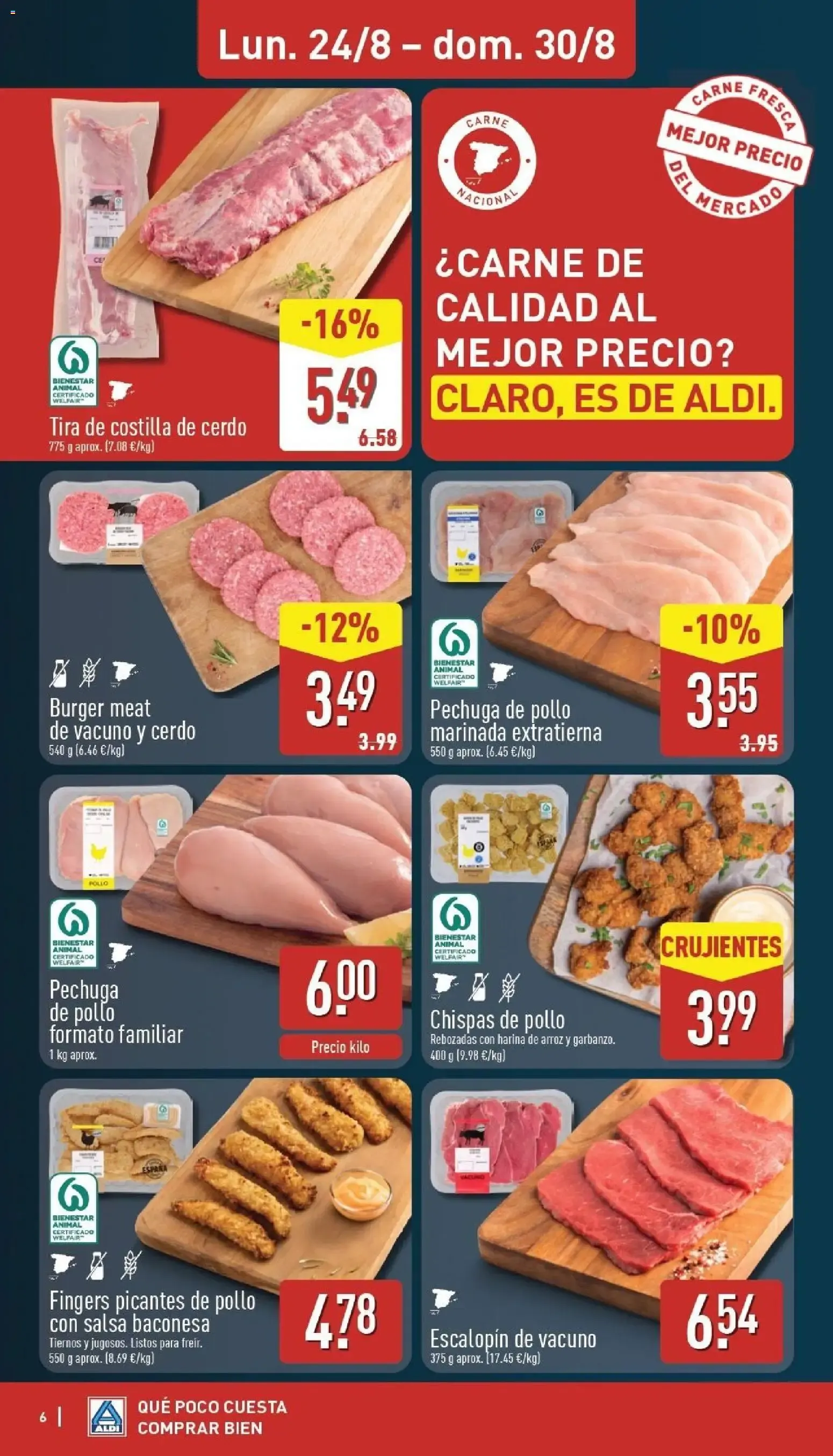 Catálogo de Aldi folleto Baleares del 24/08/2026 | Catálogo 24 de agosto al 30 de agosto 2026 - Página 6