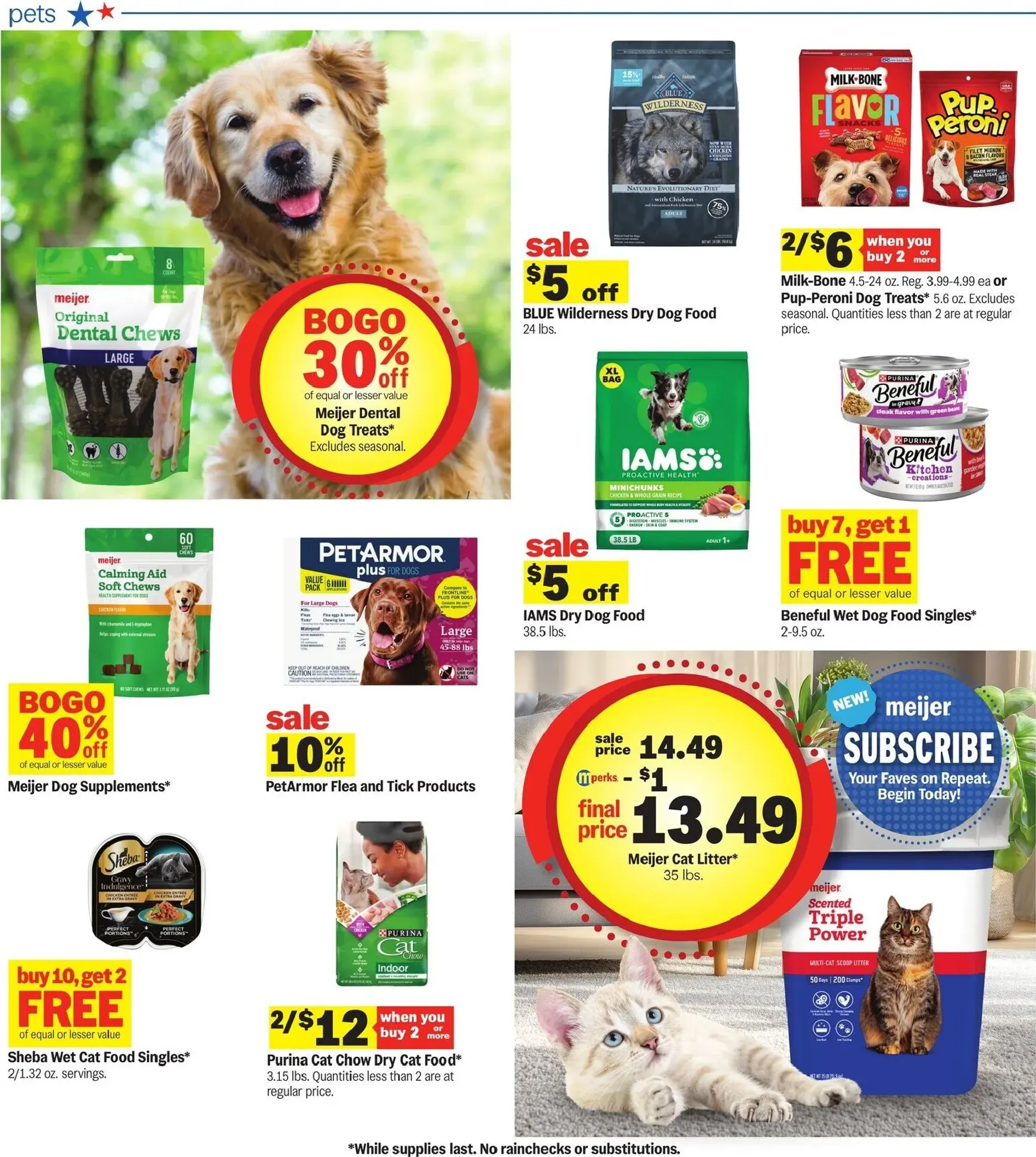Weekly ad Meijer: Good Life Quality, Real Low Prices from August 19 to August 25 2026 - Page 23