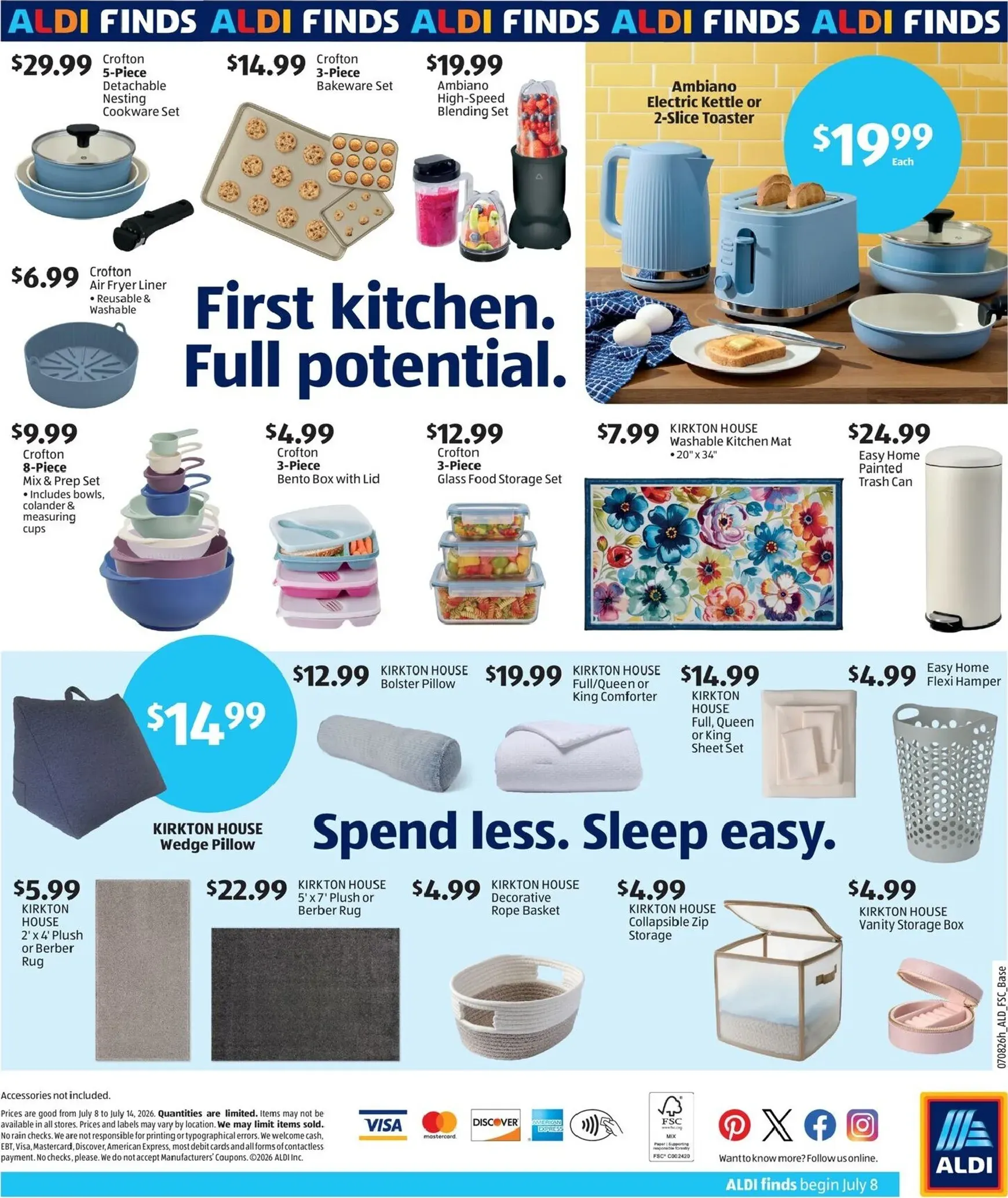 Weekly ad ALDI - Sneak Peek flyer for next week from Wednesday 07/08/2026 to Tuesday 07/14/2026 from July 8 to July 14 2026 - Page 2