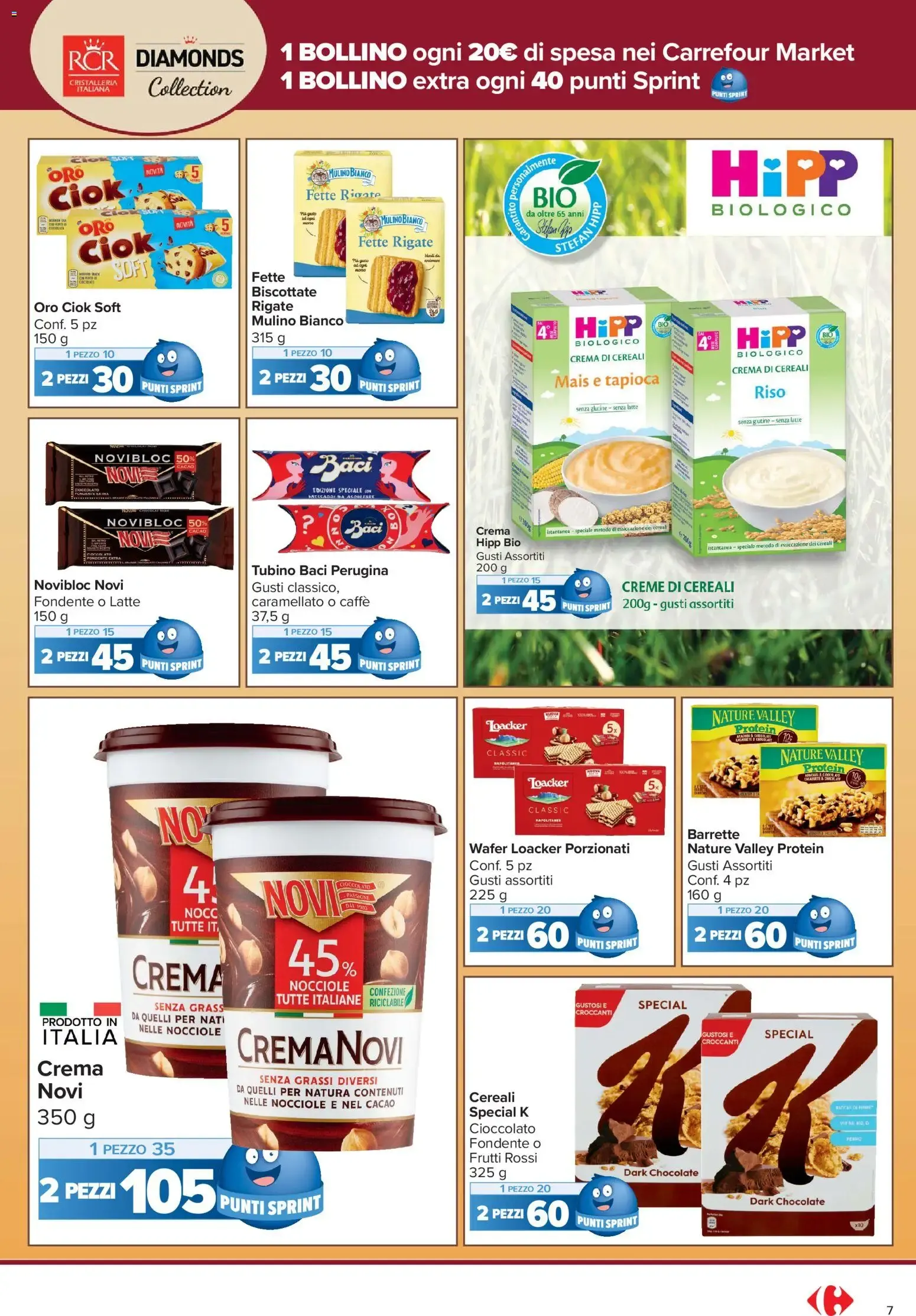 Nuovo Carrefour volantino Market - Punti Sprint Payback dal 15/09/2026 > offerte anteprima 🛍️ da 15 settembre a 28 settembre di 2026 - Pagina del volantino 7
