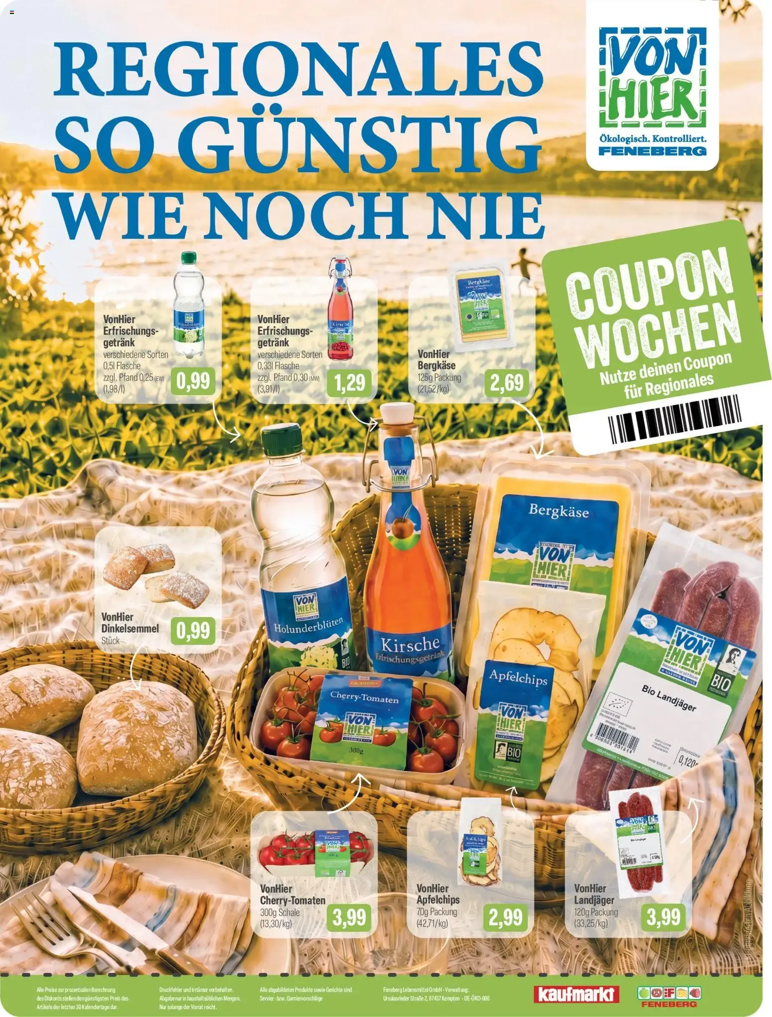 Feneberg Coupon Wochen von 3. August bis 9. August 2026 - Prospekt seite 4