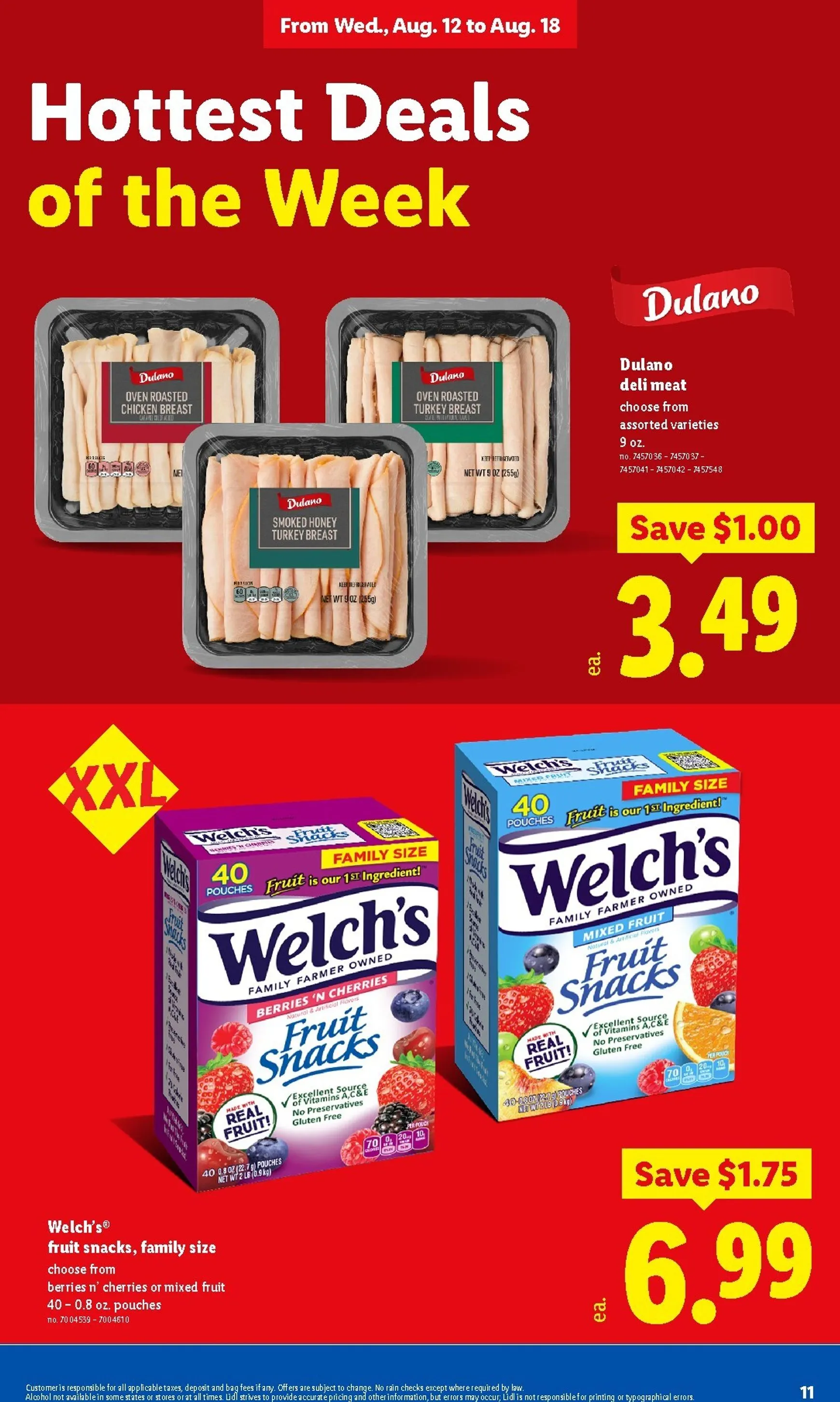 Weekly ad Current Lidl leaflet valid from Wednesday 08/12/2026 to Tuesday 08/18/2026 from August 12 to August 18 2026 - Page 11