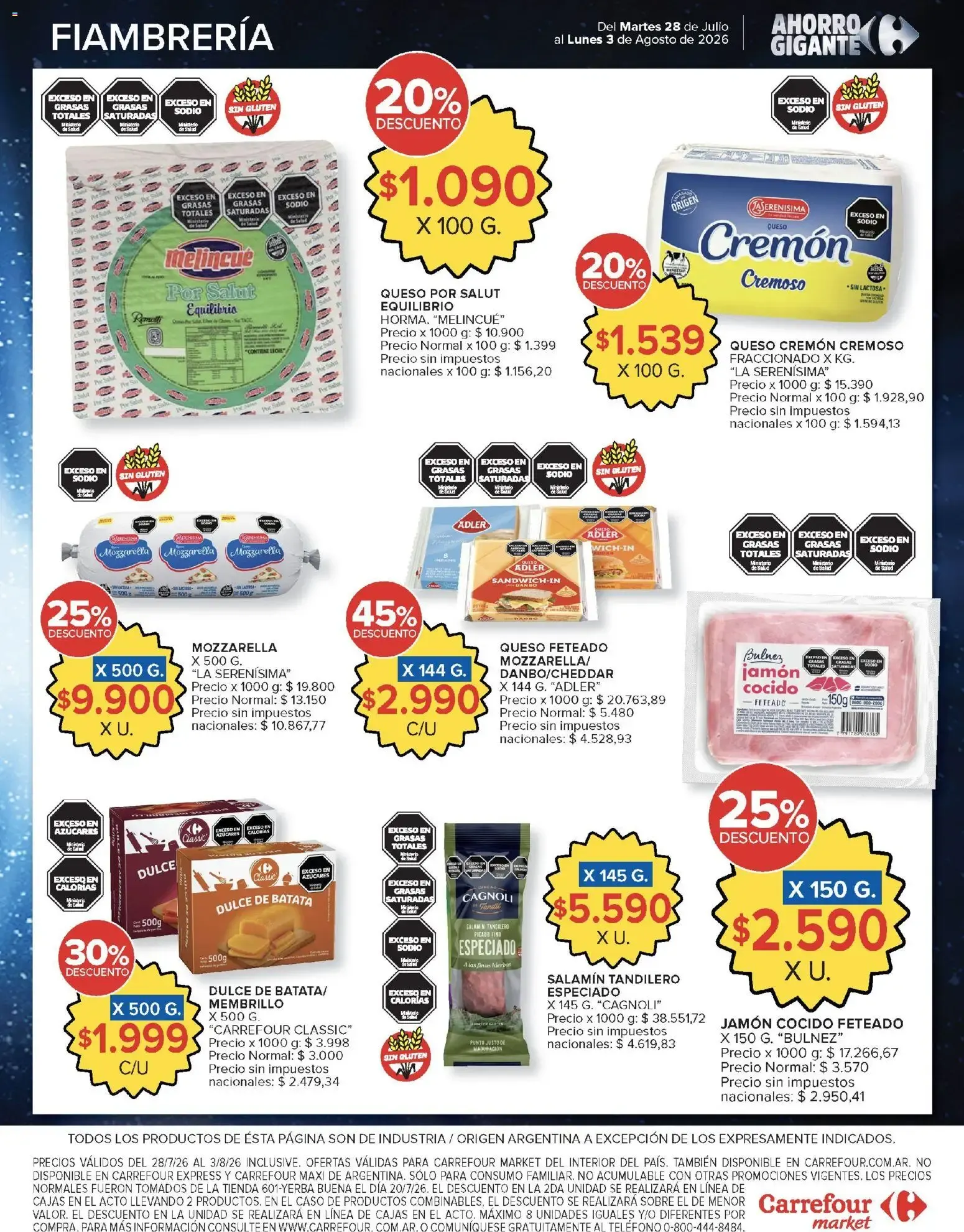 Ofertas de Carrefour Market catálogo del 28/07/2026 - 03/08/2026 28 de julio al 3 de agosto 2026 - Página 8 del catálogo