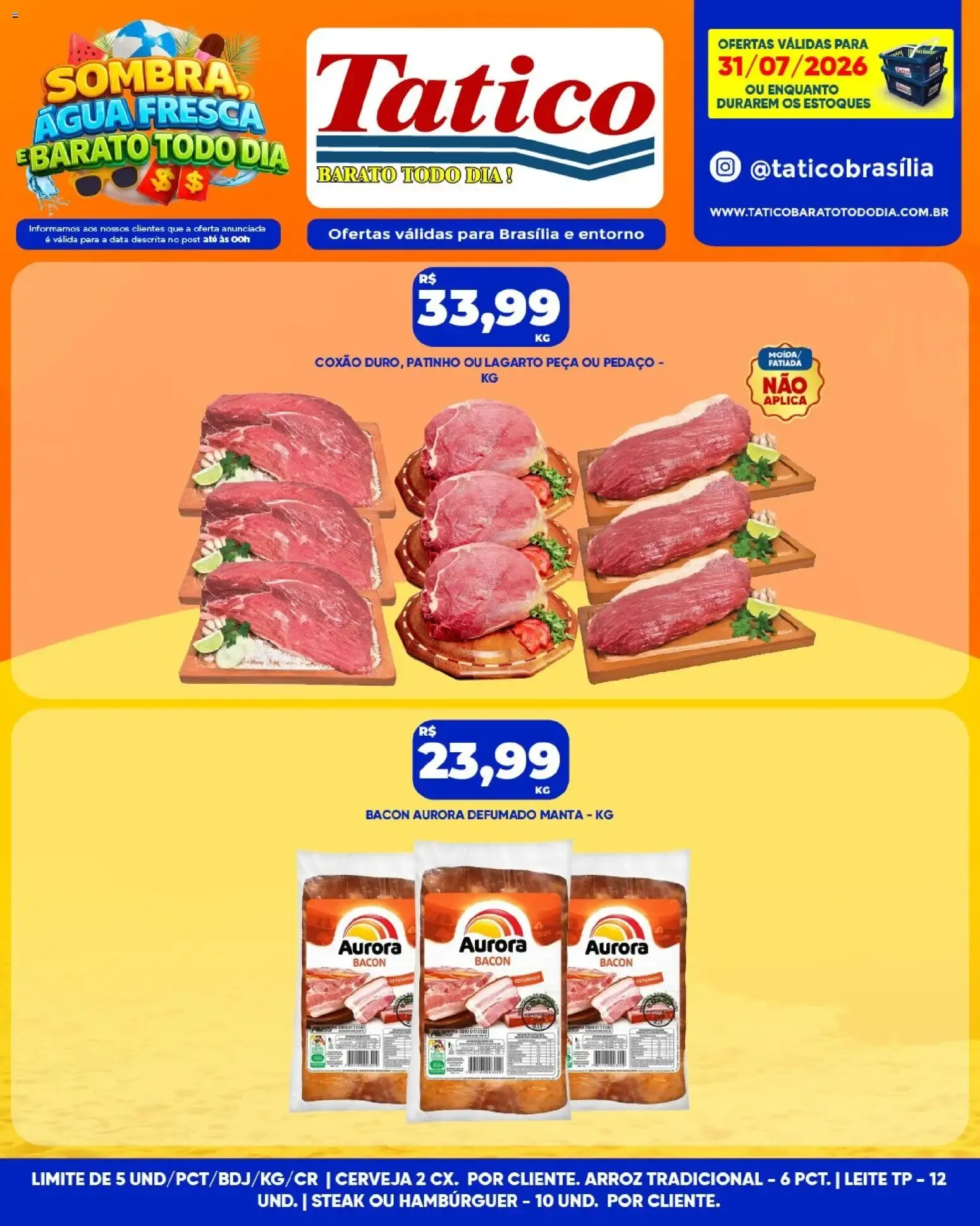 Encarte de Tatico ofertas Fim de Semana de 01/08/2026 | Promoções Online 1 de agosto até 2 de agosto 2026 - Pagina 41