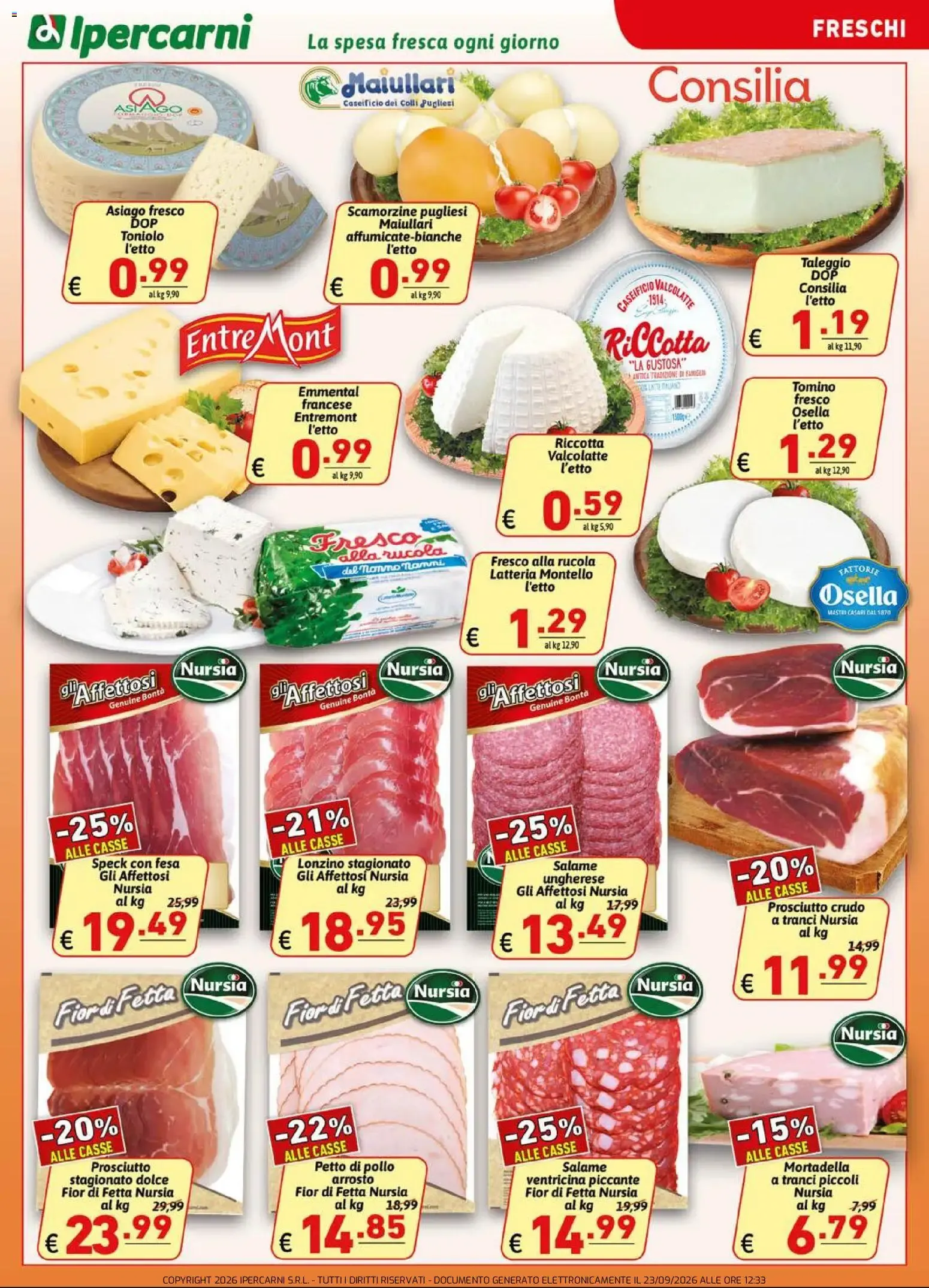 Ipercarni volantino dal 23/09/2026 - online Offerte da 23 settembre a 1 ottobre di 2026 - Pagina del volantino 5