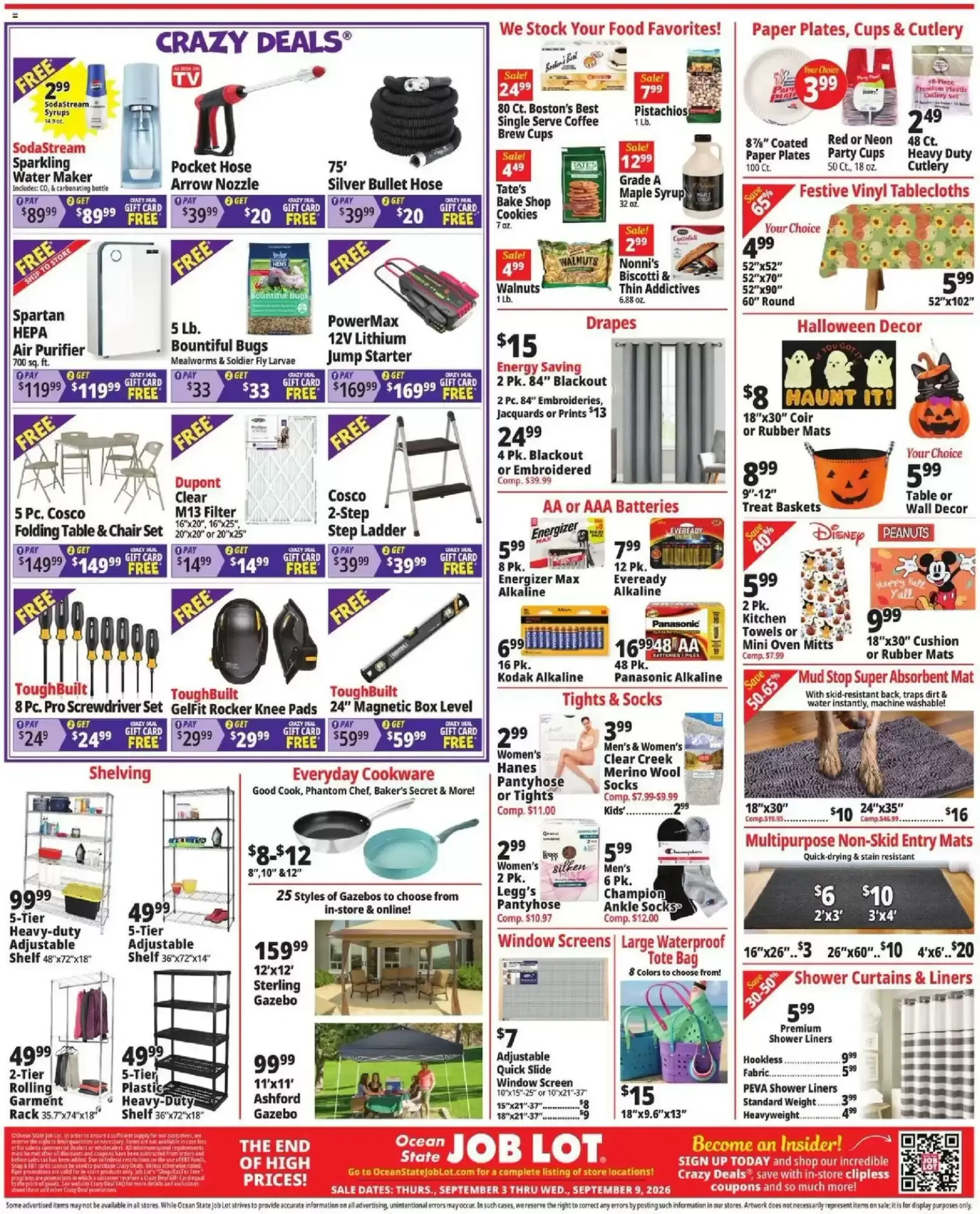 Weekly ad Ocean State Job Lot flyer week 36 from September 3 to September 9 2026 - Page 2