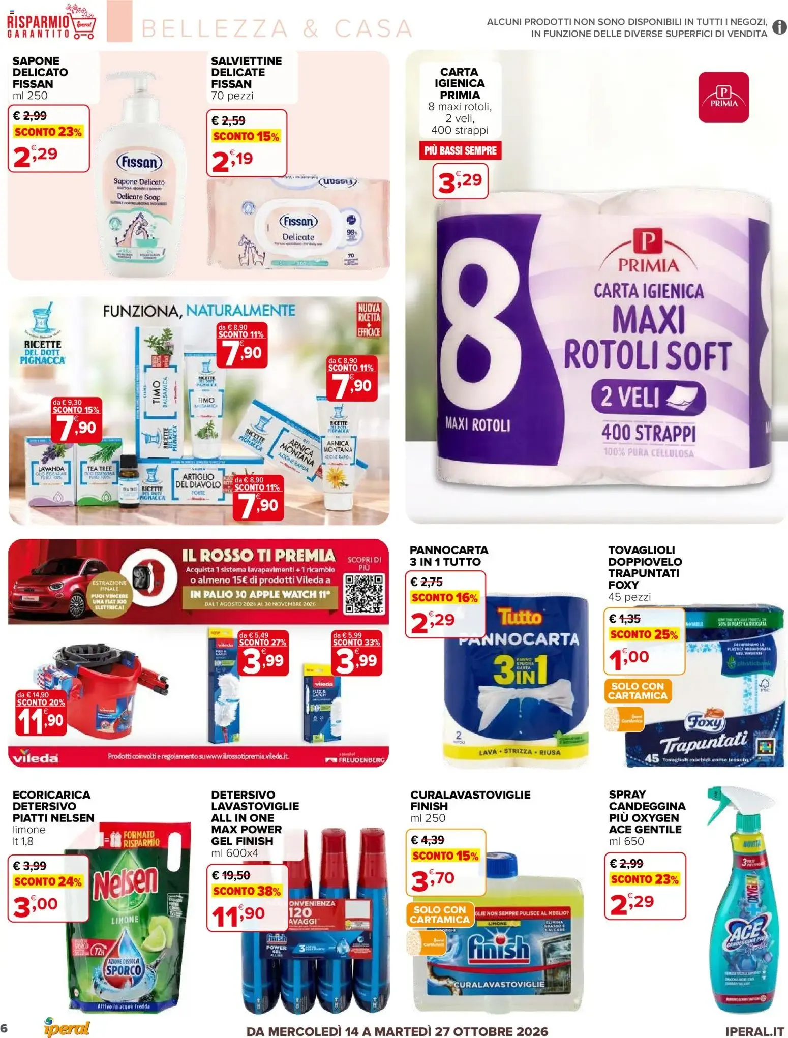 Nuovo Iperal volantino Igiene e Bellezza dal 14/10/2026 > offerte anteprima 🛍️ da 14 ottobre a 27 ottobre di 2026 - Pagina del volantino 6